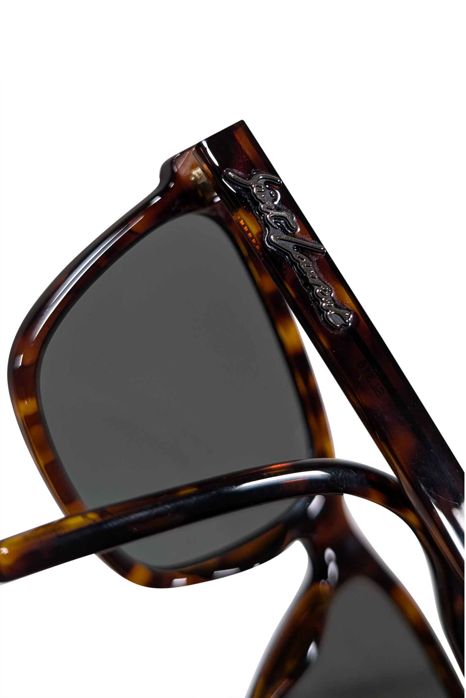 Yves Saint Laurent Brown Tortoise Square Sunglasses - A Chic Fall Essential