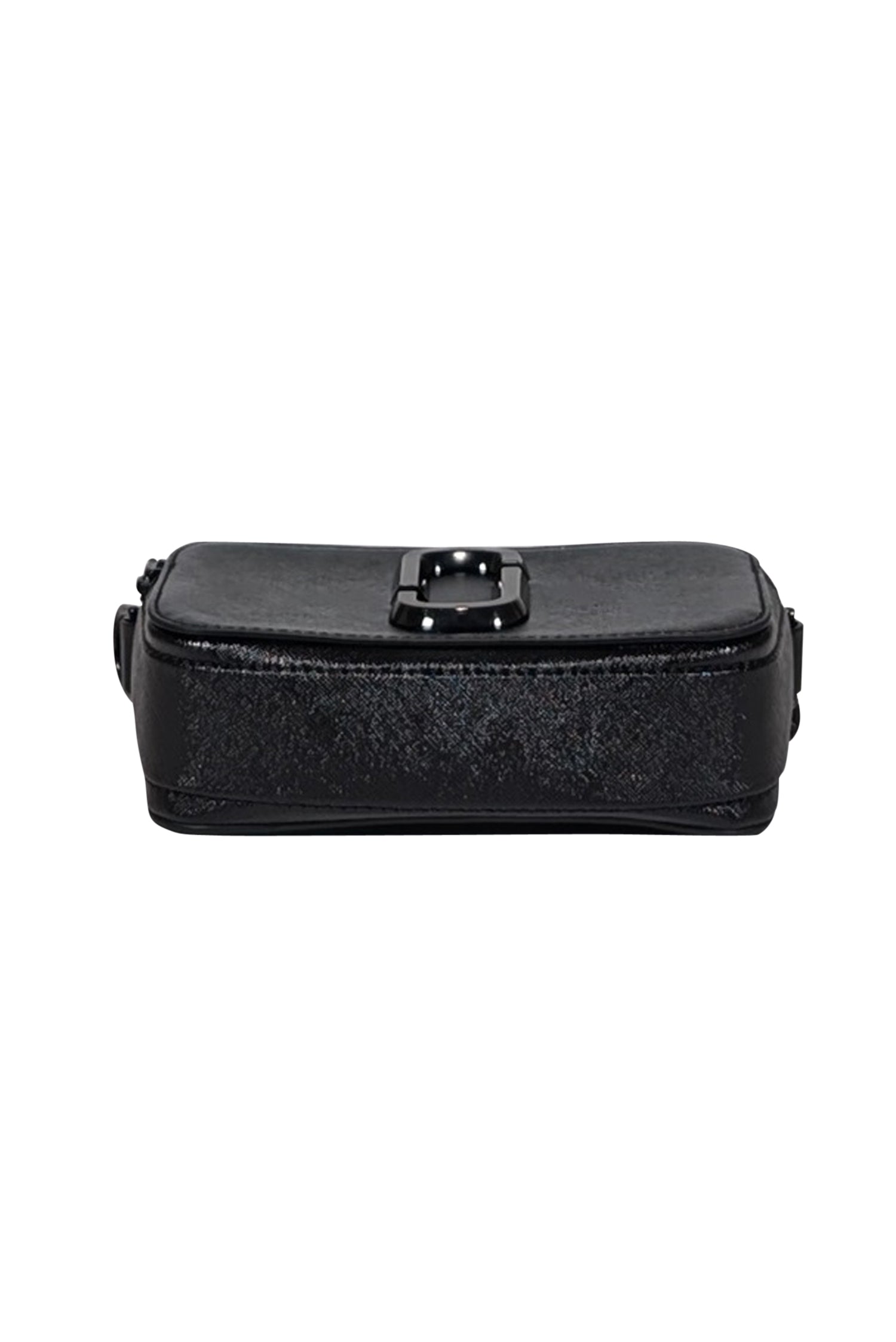 Marc Jacobs' Stunning Black Saffiano Leather Snapshot Crossbody Bag