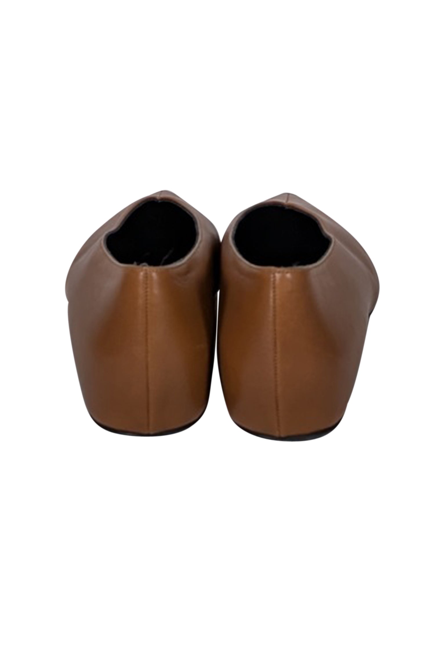 Pierre Hardy Tan Leather Pointed Toe Flats - Size 11: A Timeless Office Essential