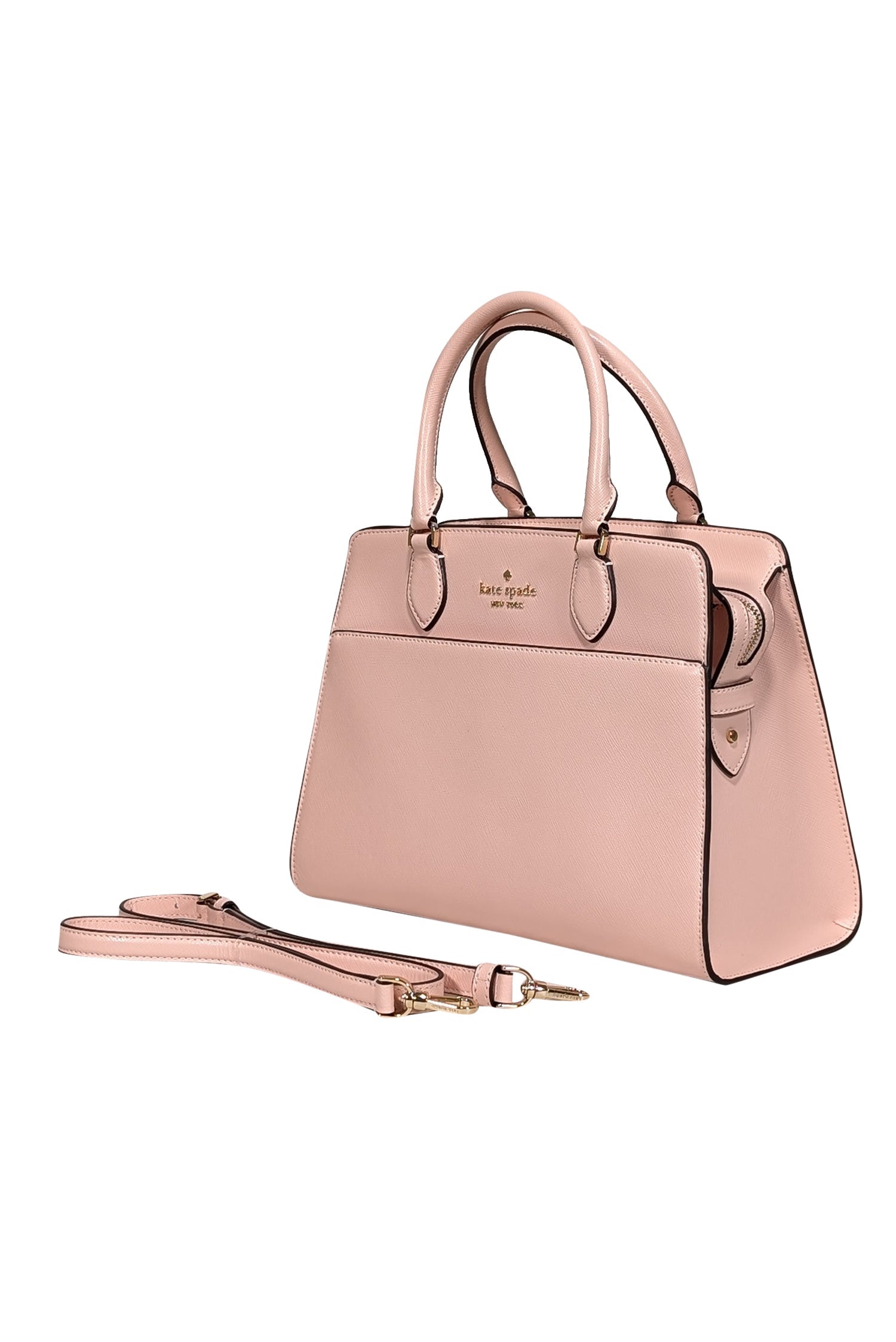 Kate Spade Pink Saffiano Leather Satchel: A Fashionable Essential