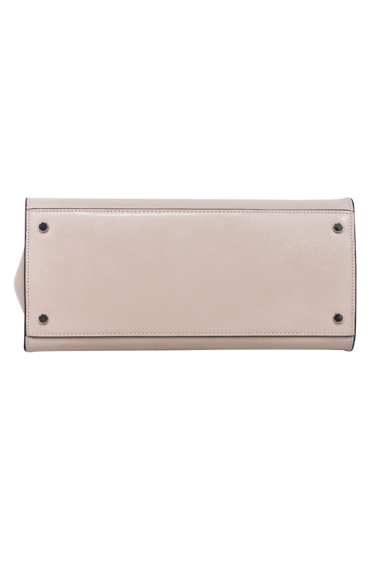 Kate Spade - Chic Beige, White & Black Saffiano Staci Leather Satchel