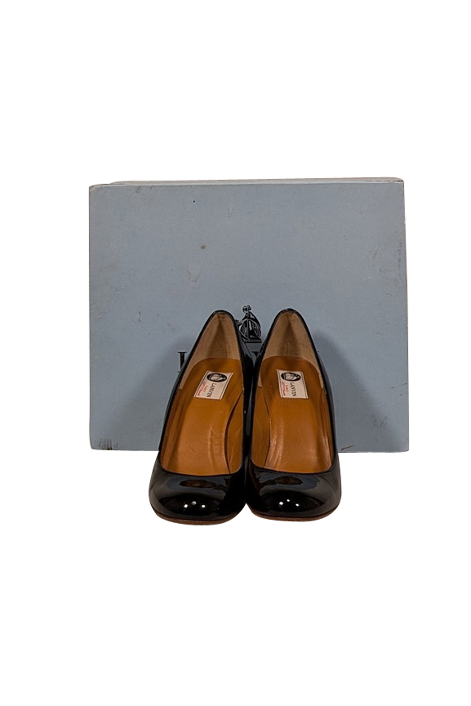 Lanvin Black Patent Leather Espadrille Wedges - Size 8: A Fall Fashion Must-Have!