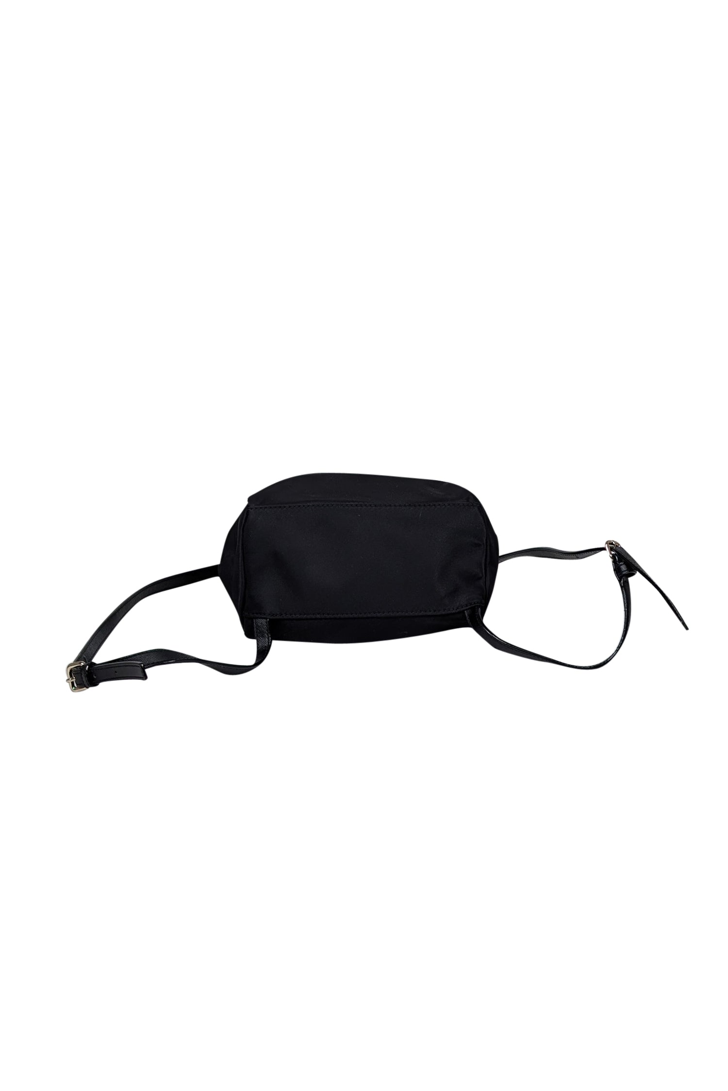 Kate Spade Stylish Black Nylon Zipper Top Backpack - Your Adventure Companion