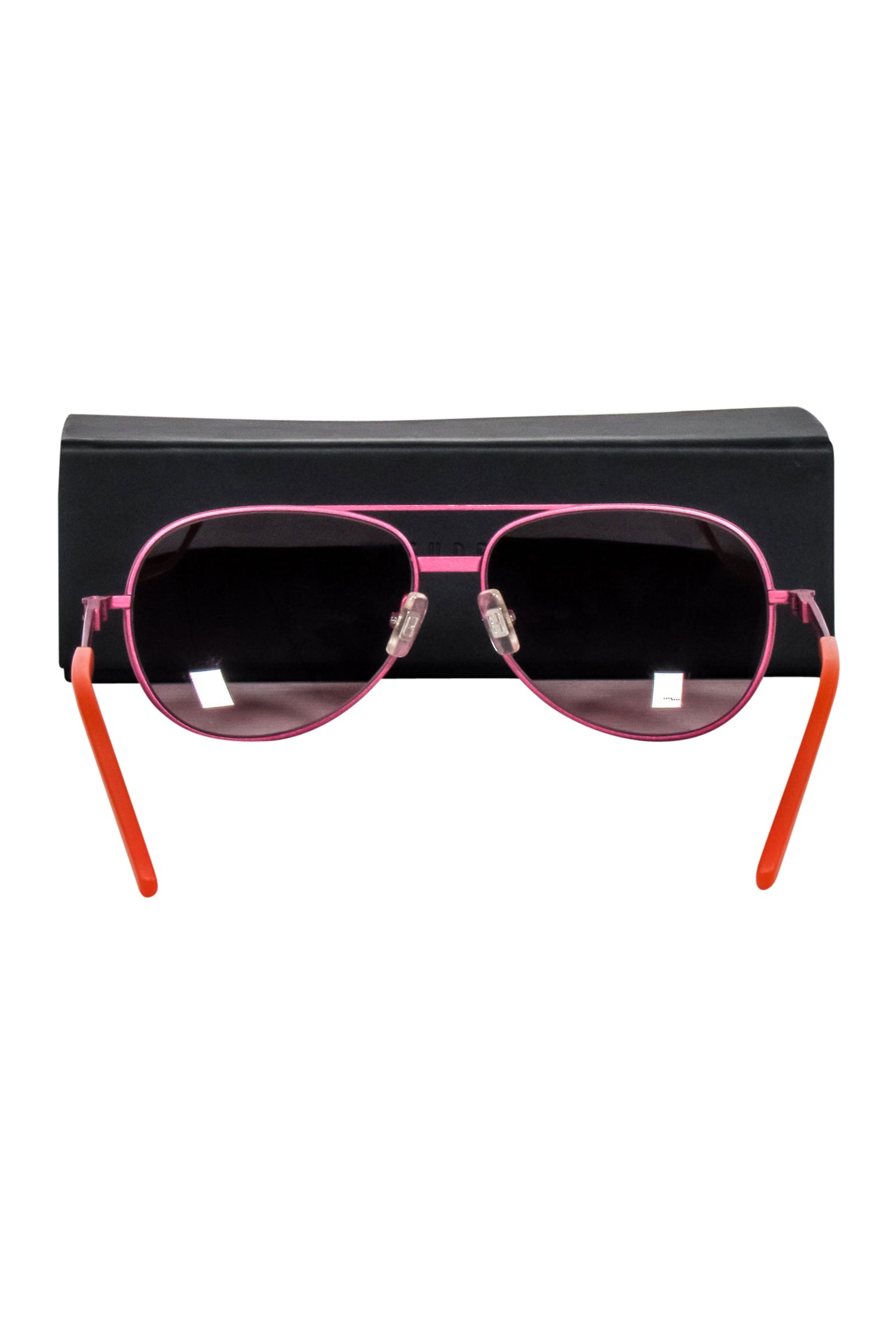 Fruedenhaus Pink & Orange Fashion Aviator Sunglasses