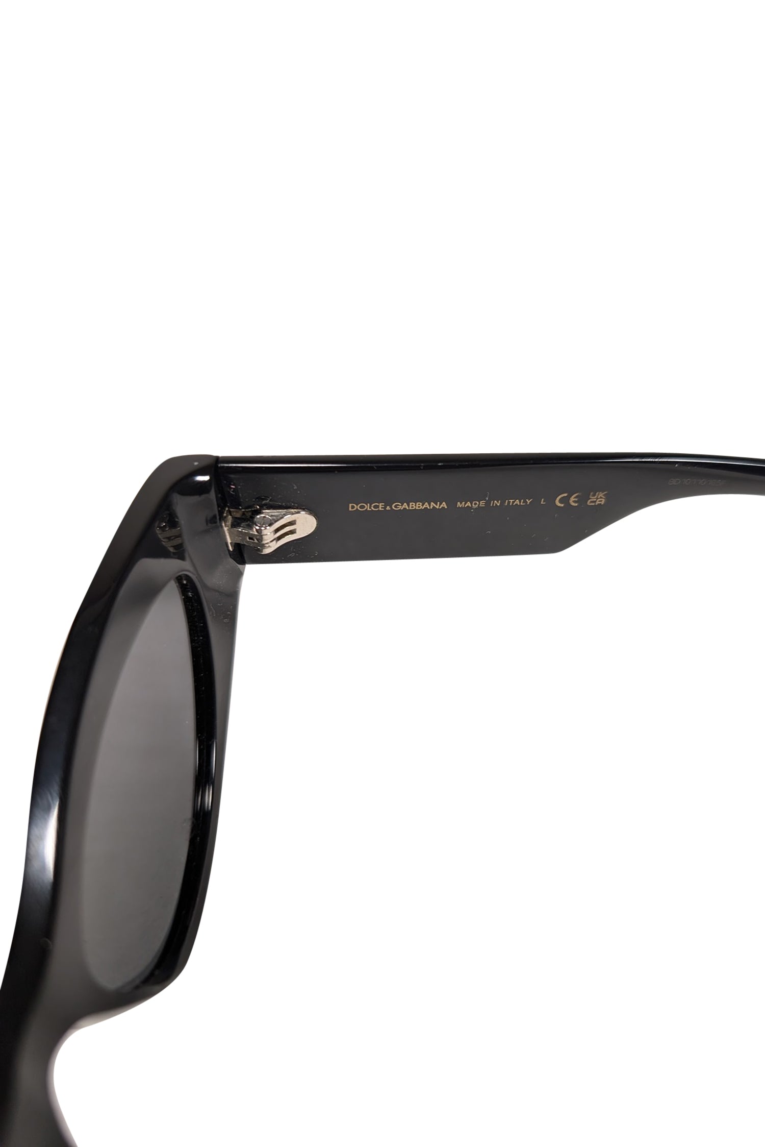 Dolce & Gabbana Black Slim Cat Eye Sunglasses: A Style Sensation