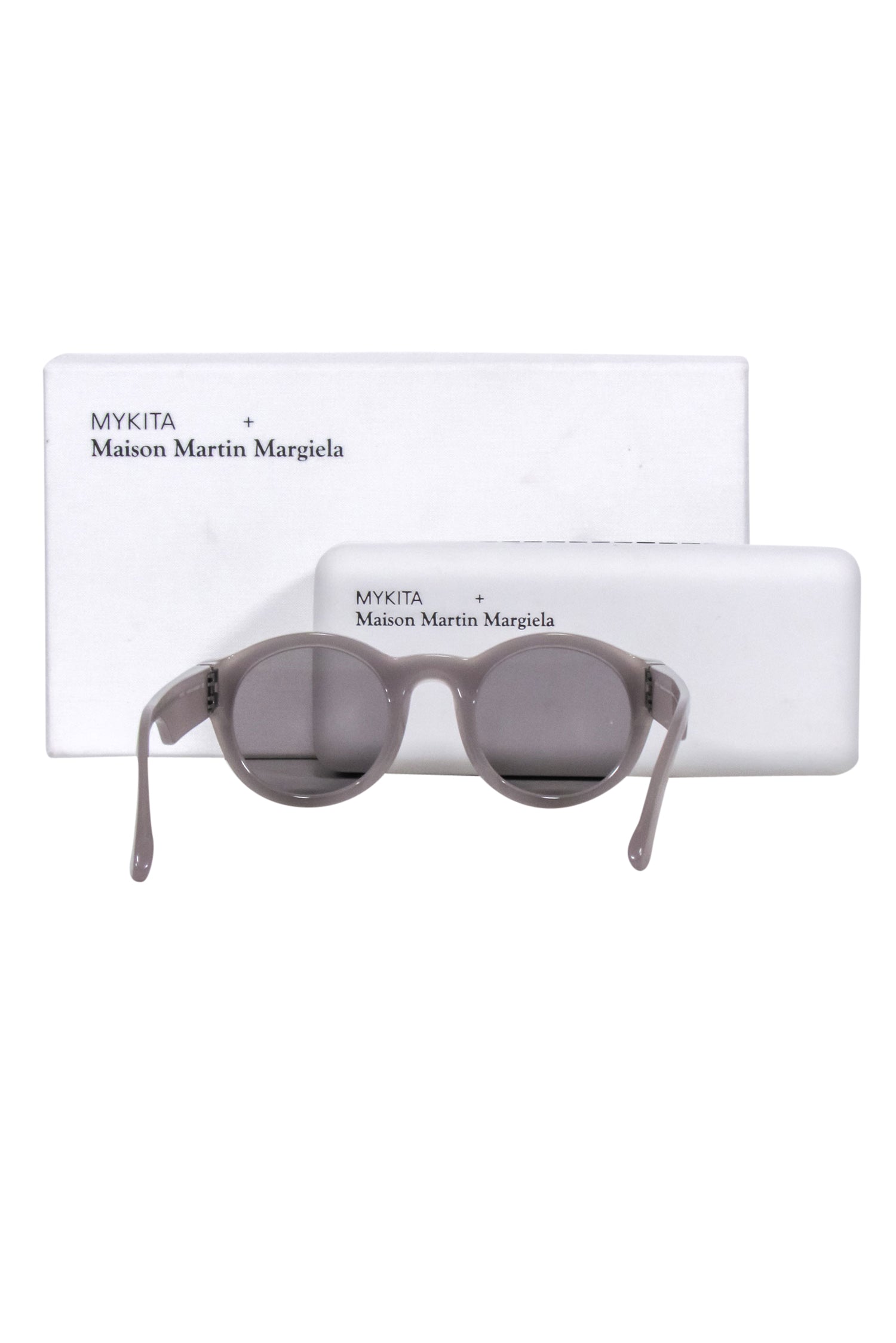 Mykita x Maison Martin Margiela - Stylish Grey Round Sunglasses