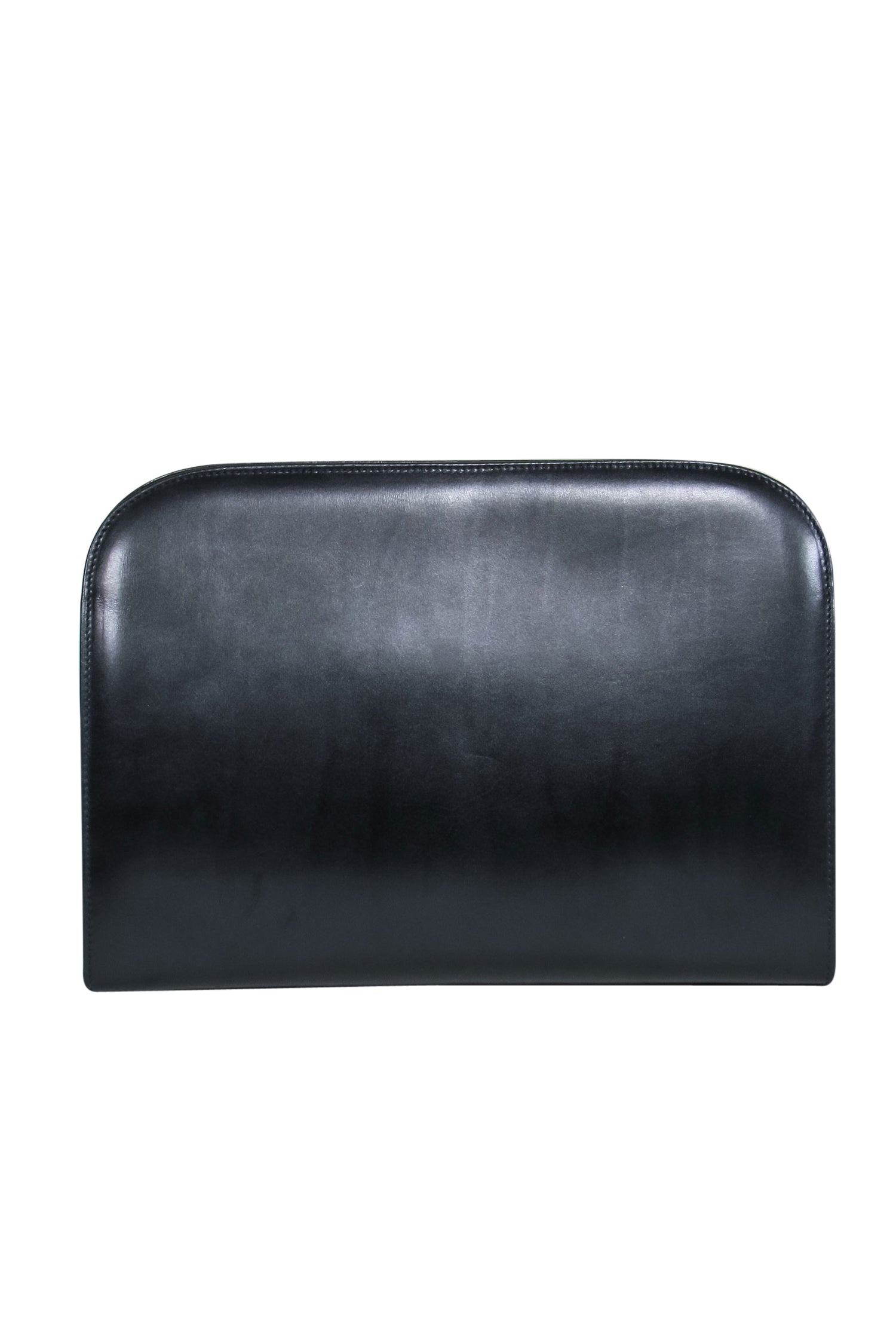Ferragamo - Stunning Black Leather Dina Clutch-Style Crossbody with Chain Strap