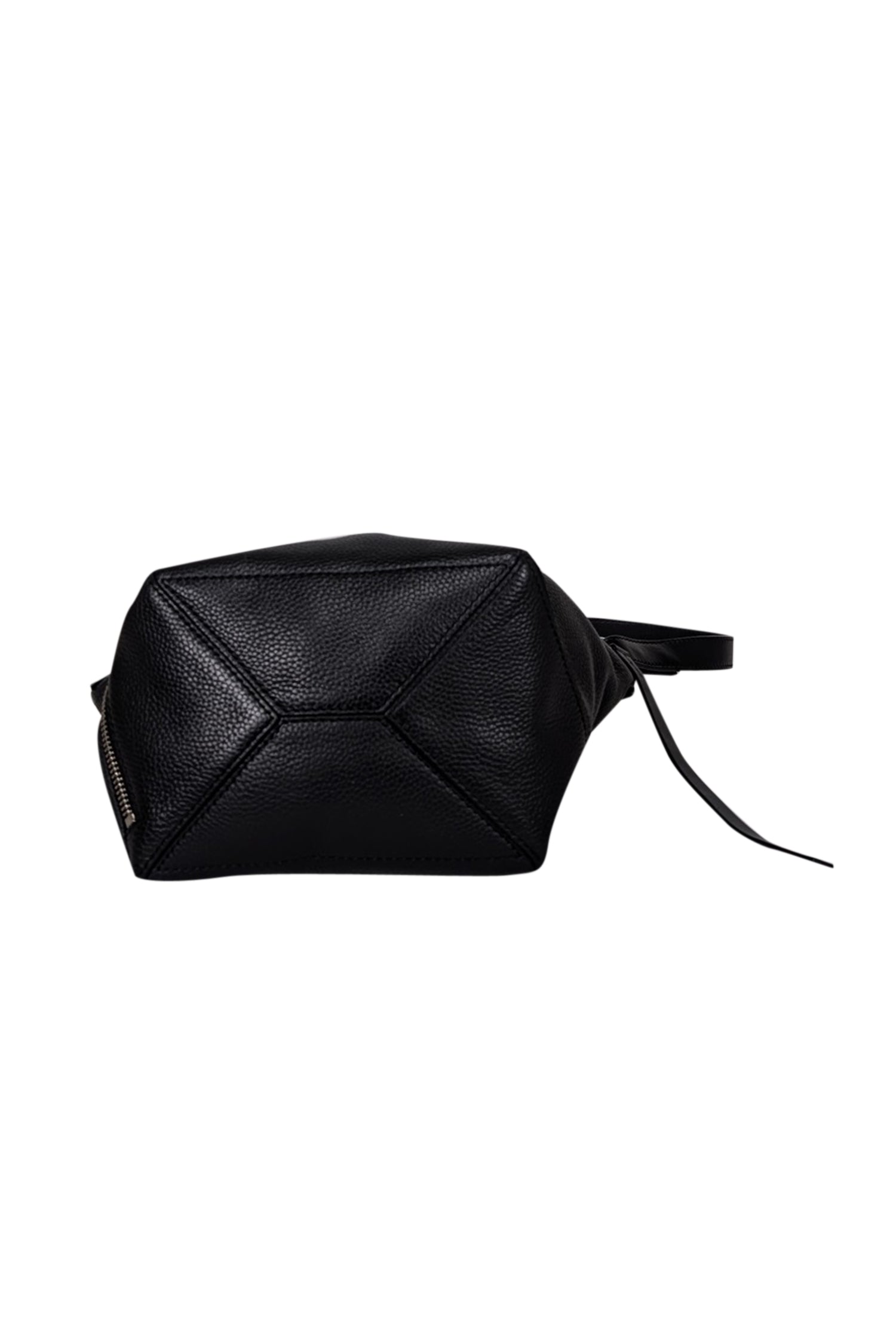 Proenza Schouler - Edgy Black Pebbled Leather Crossbody Bag
