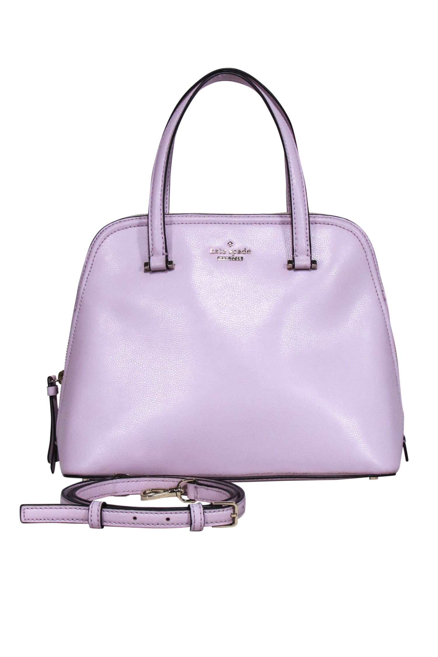 Kate Spade Blush Pink Dreamy Pebbled Leather Handbag