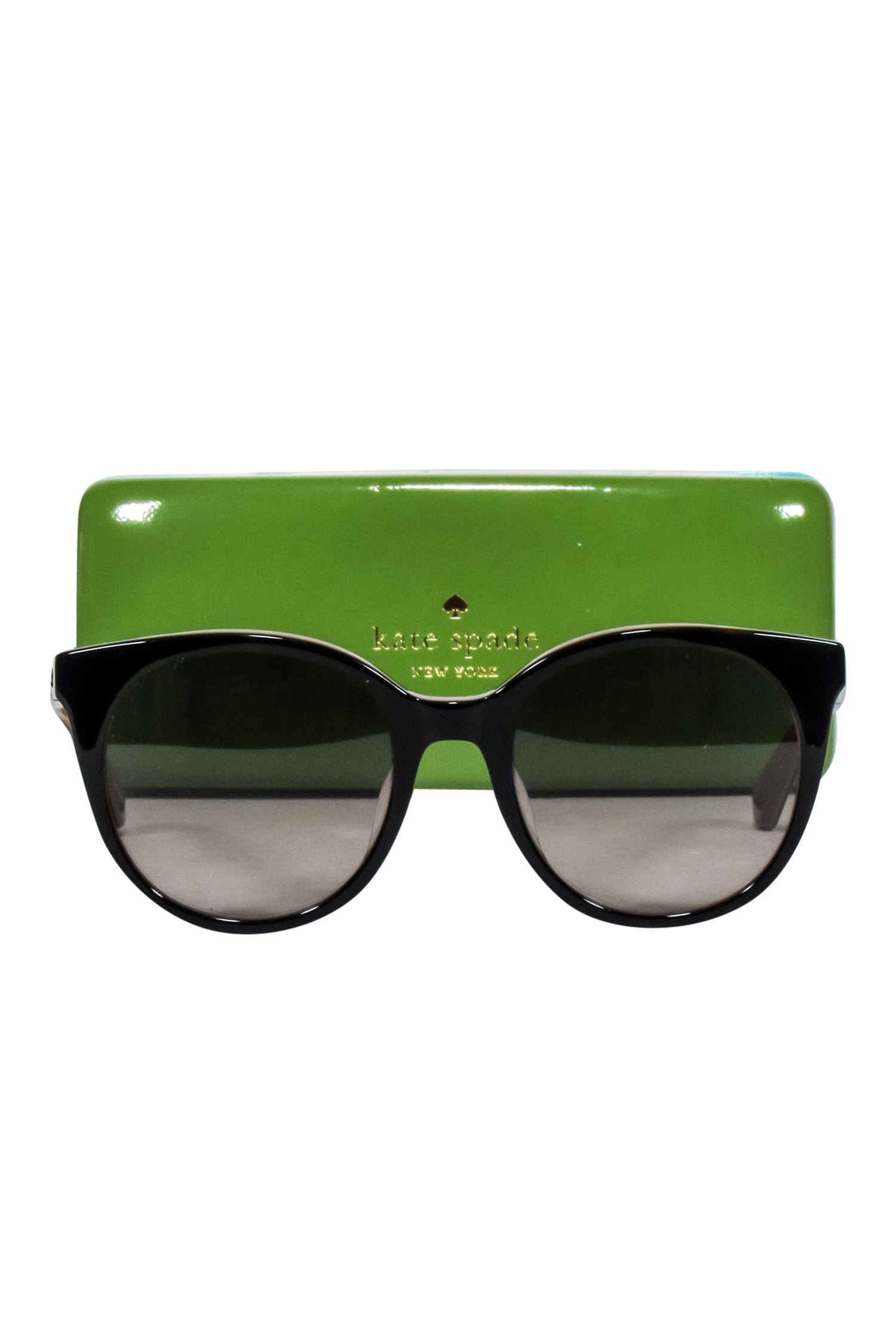 Kate Spade Dark Brown Round Fashion Sunglasses