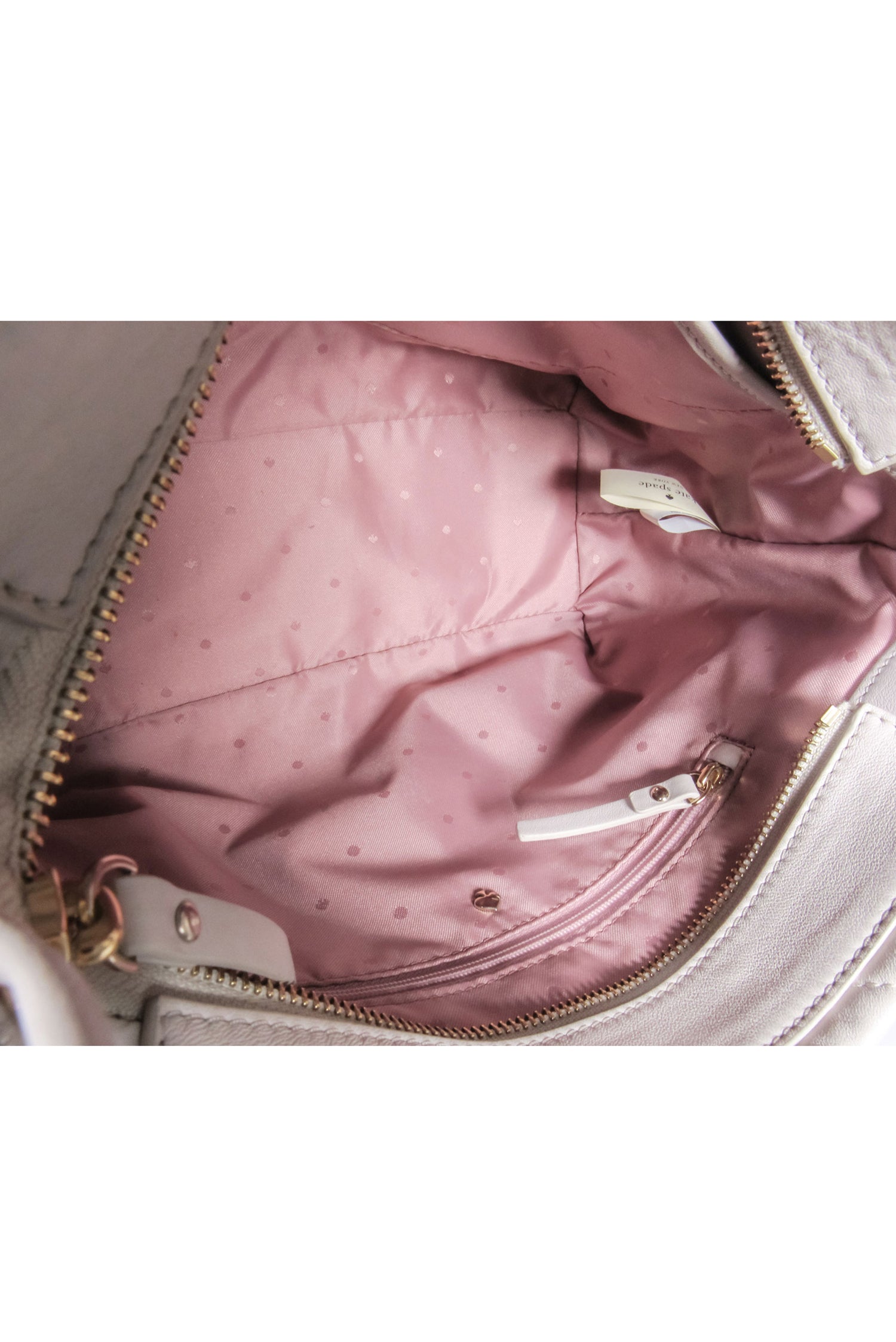 Kate Spade Ivory Quilted Leather Ryley: A Chic Shoulder Bag