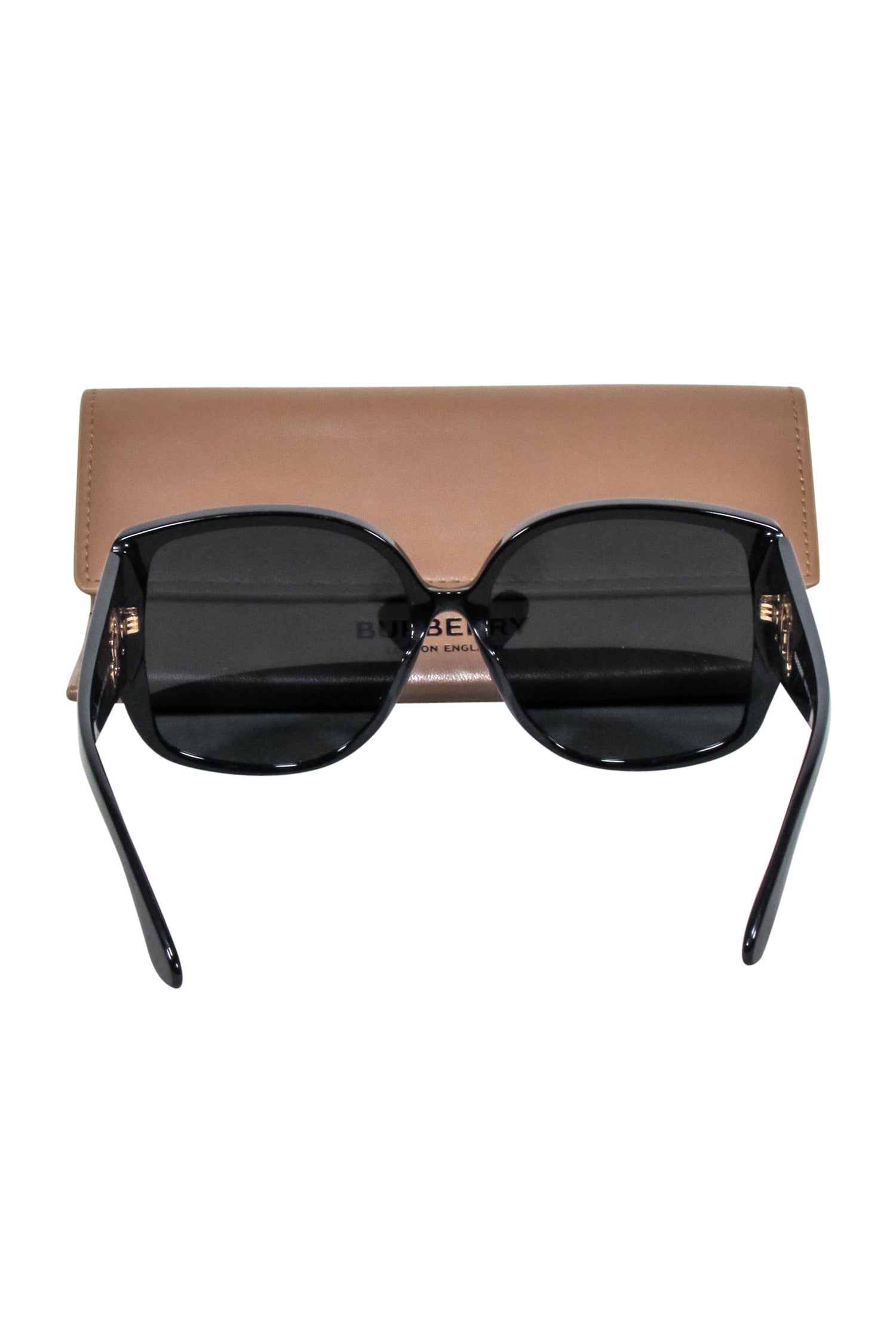 Burberry Black Oversized Fashion Sunglasses