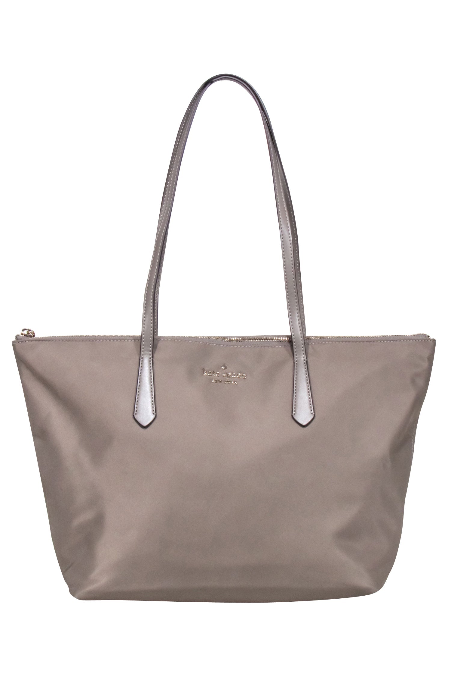 Kate Spade Taupe Nylon Tote - The Ultimate Office Companion