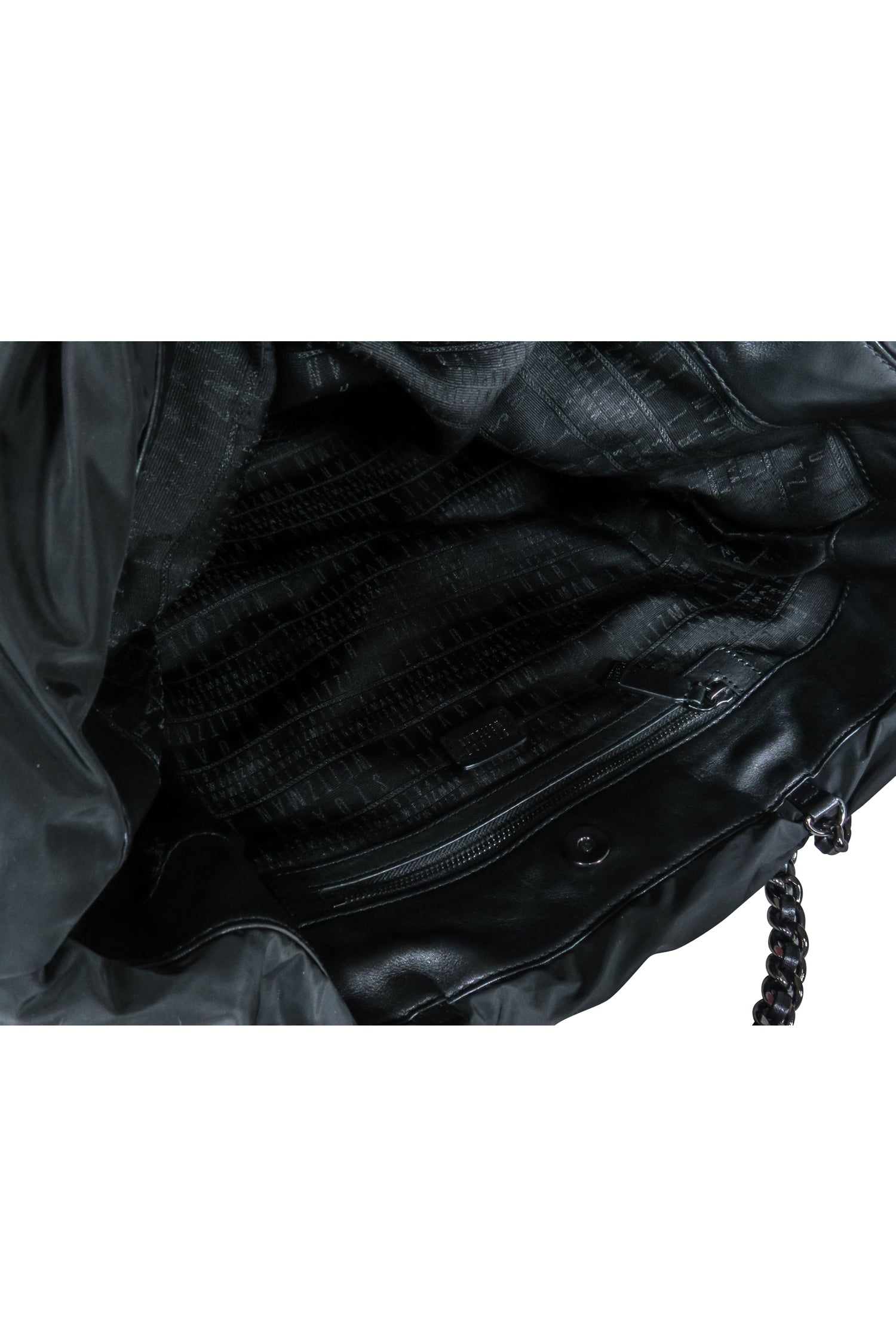 Stuart Weitzman Black Quilted Puffer Tote: The Chain - Strapped Glamour Piece