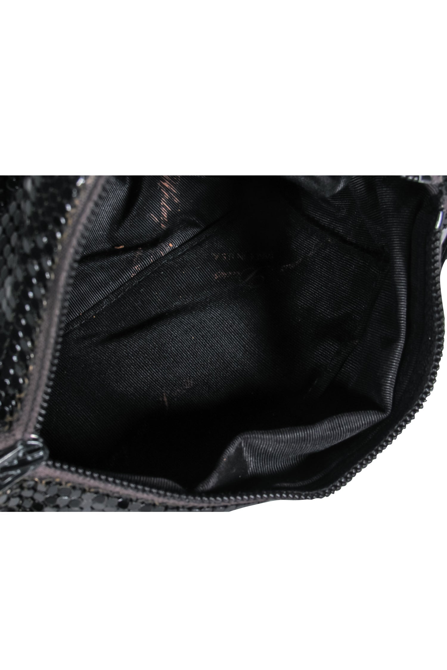 Whiting & Davis - Sparkling Black Sequin Crossbody Bag