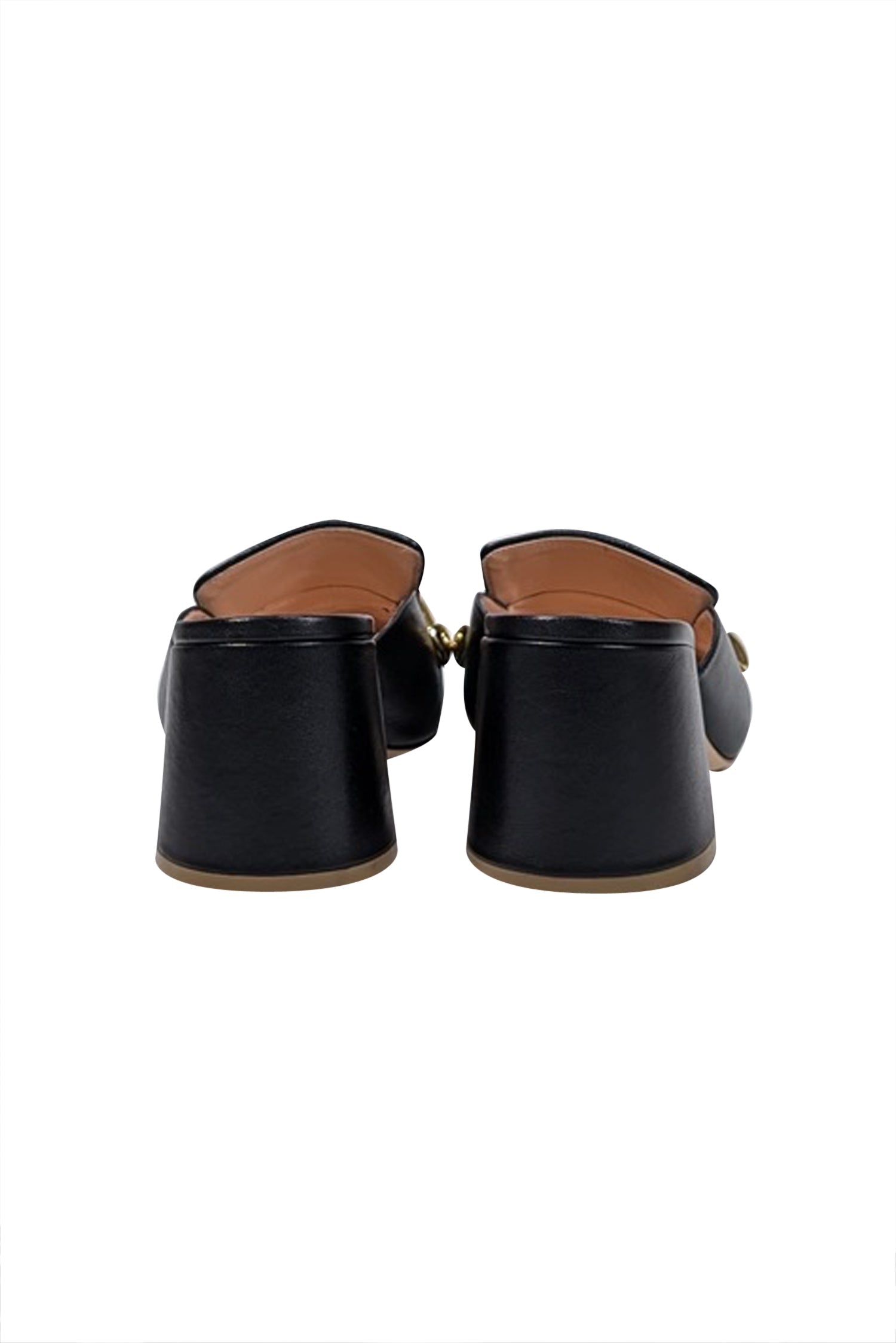 Rupert Sanderson's Stunning Black Leather Closed-Toe Mules - Size 7