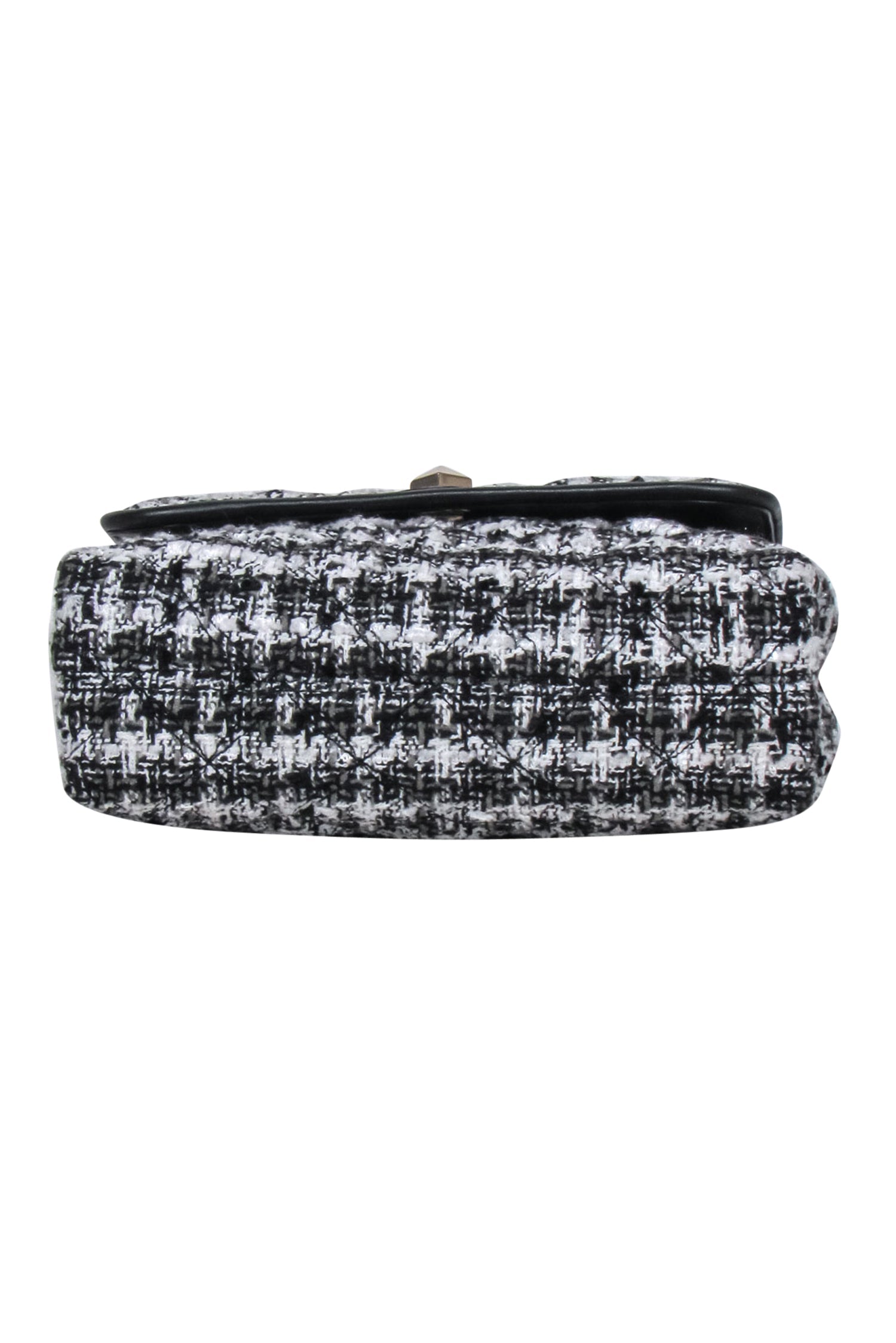 Kate Spade Natalia Shoulder Bag: Black, Grey & White Tweed Luxury