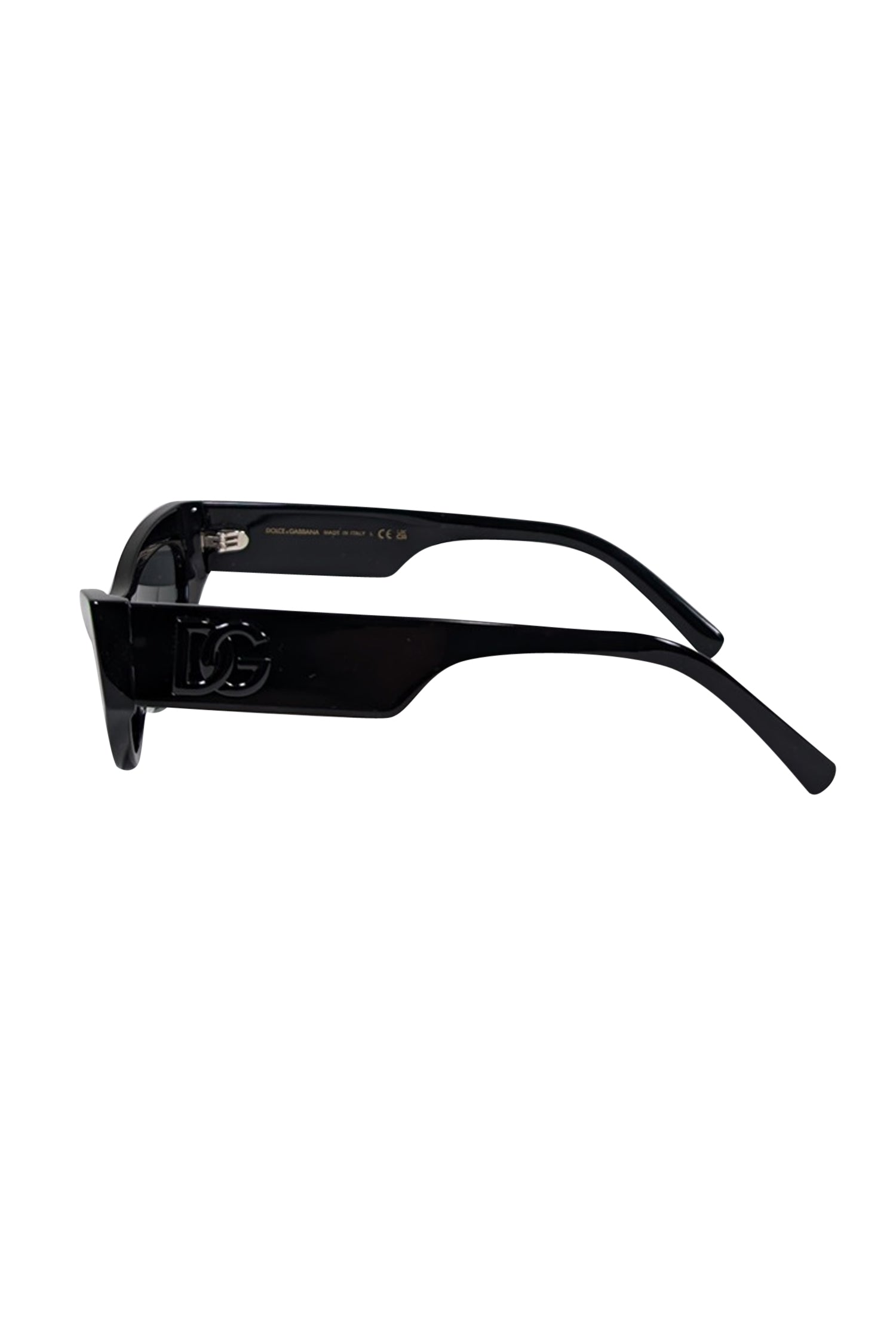 Dolce & Gabbana Black Slim Cat Eye Sunglasses: A Style Sensation