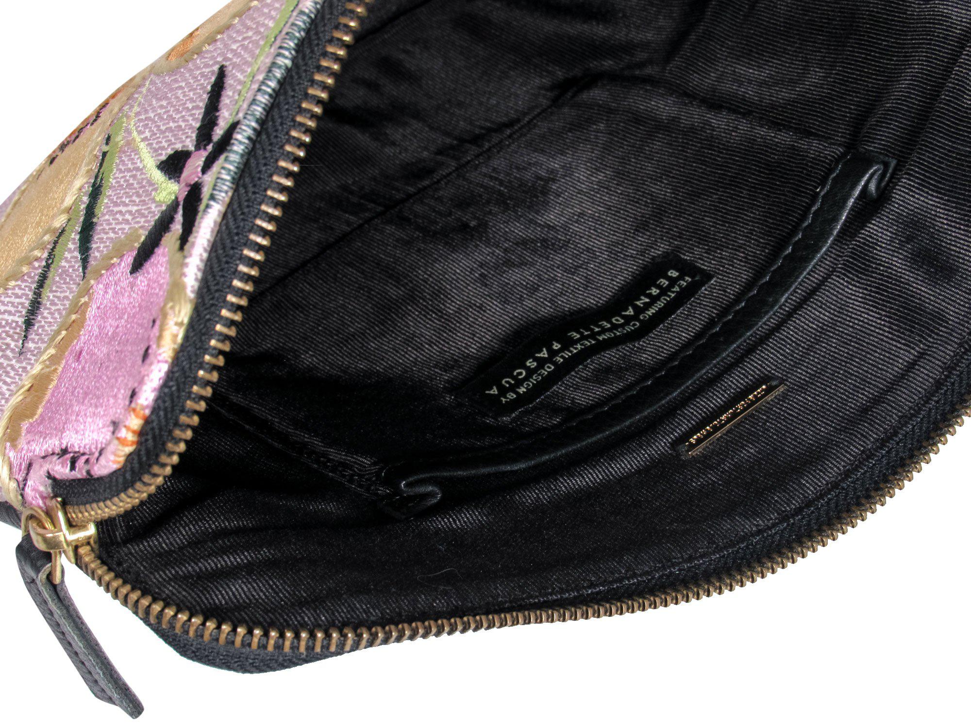 Lizzie Fortunato - Charming Light Pink Fruit - Embroidered Clutch