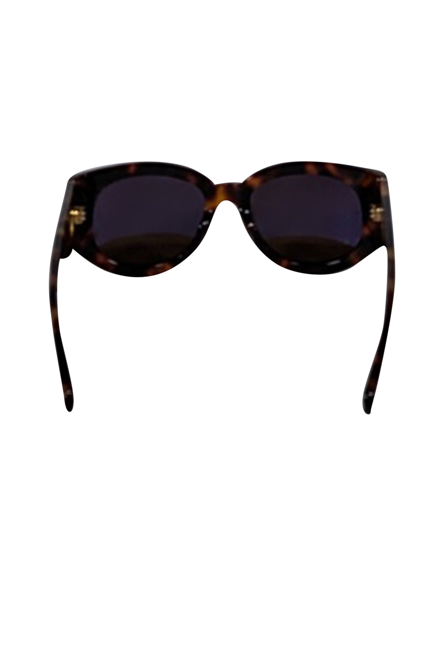 Linda Farrow Debbie Sunglasses - Stunning Brown Tortoise Shell Print