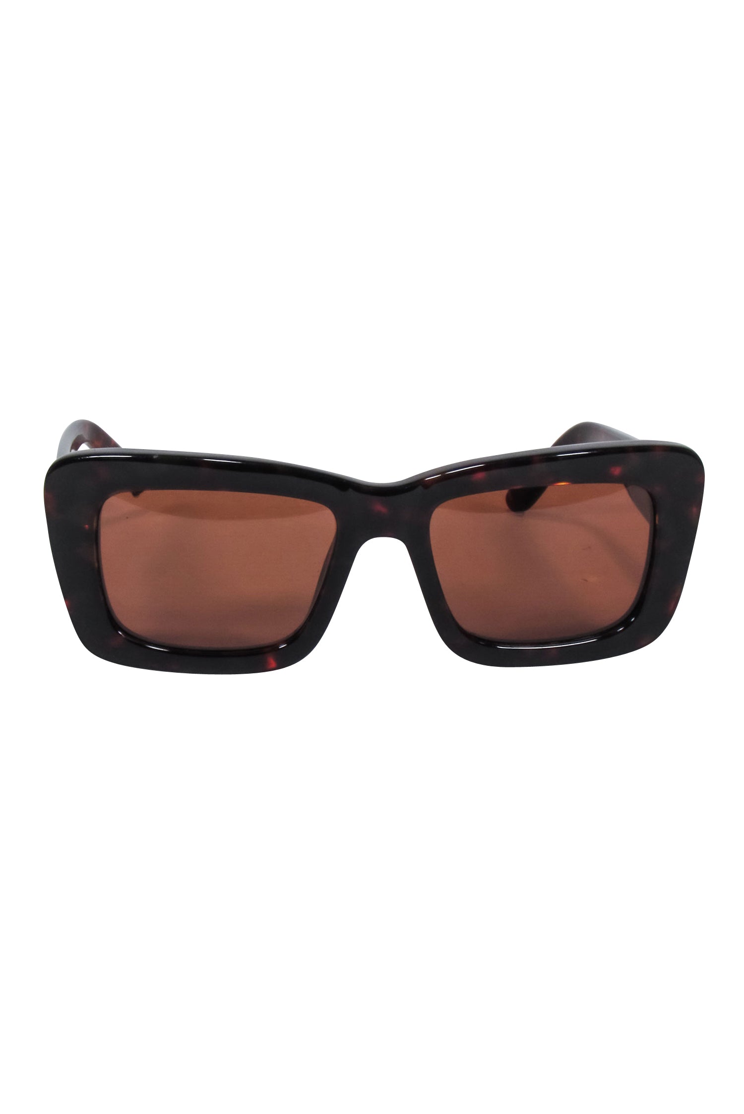 Chloe - Stunning Brown Tortoise Large Square Sunglasses