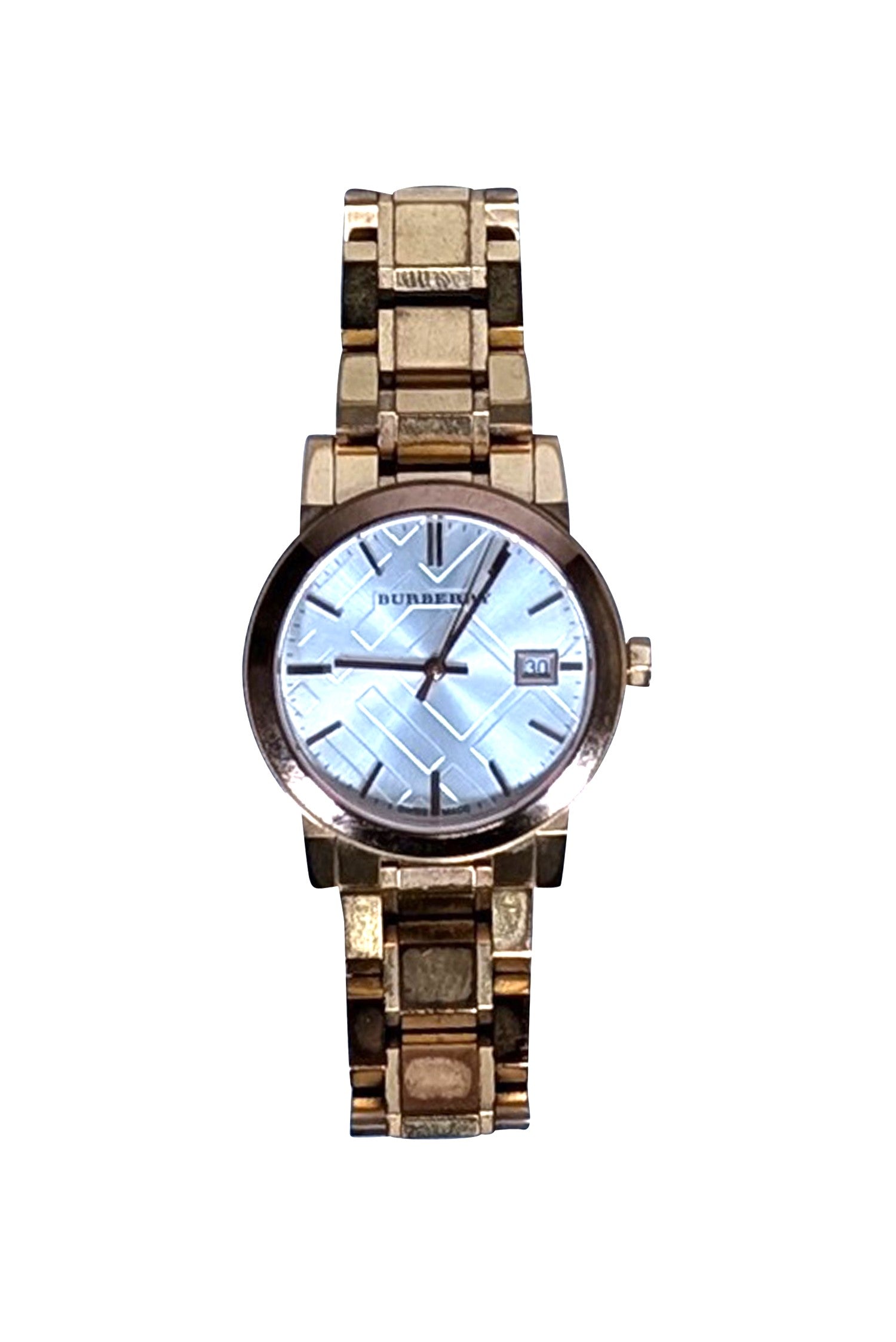 Burberry Rose Gold Swiss Luxury Watch - A Sparkling Timepiece