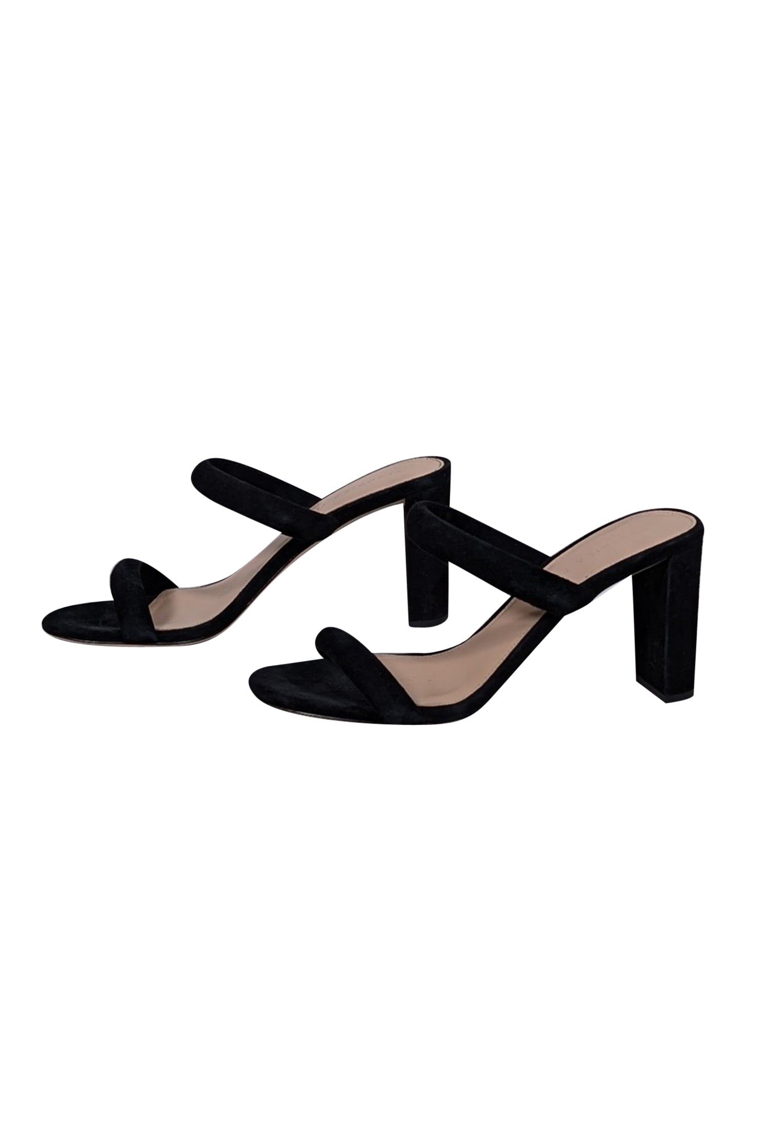 Veronica Beard's Stunning Black Suede Strappy Heeled Sandals - Size 8.5