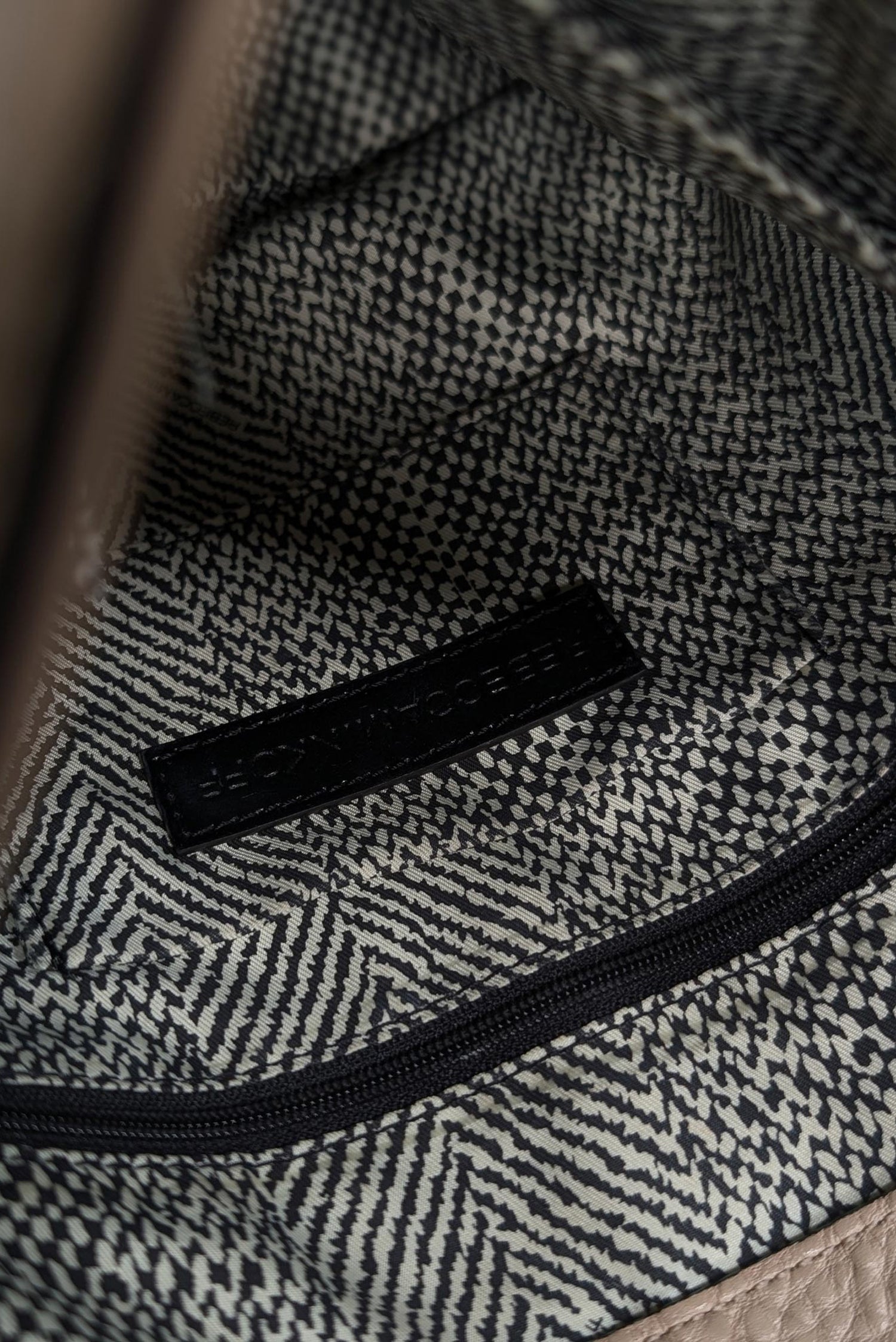 Rebecca Minkoff Beige Pebbled Leather Chic Crossbody Bag
