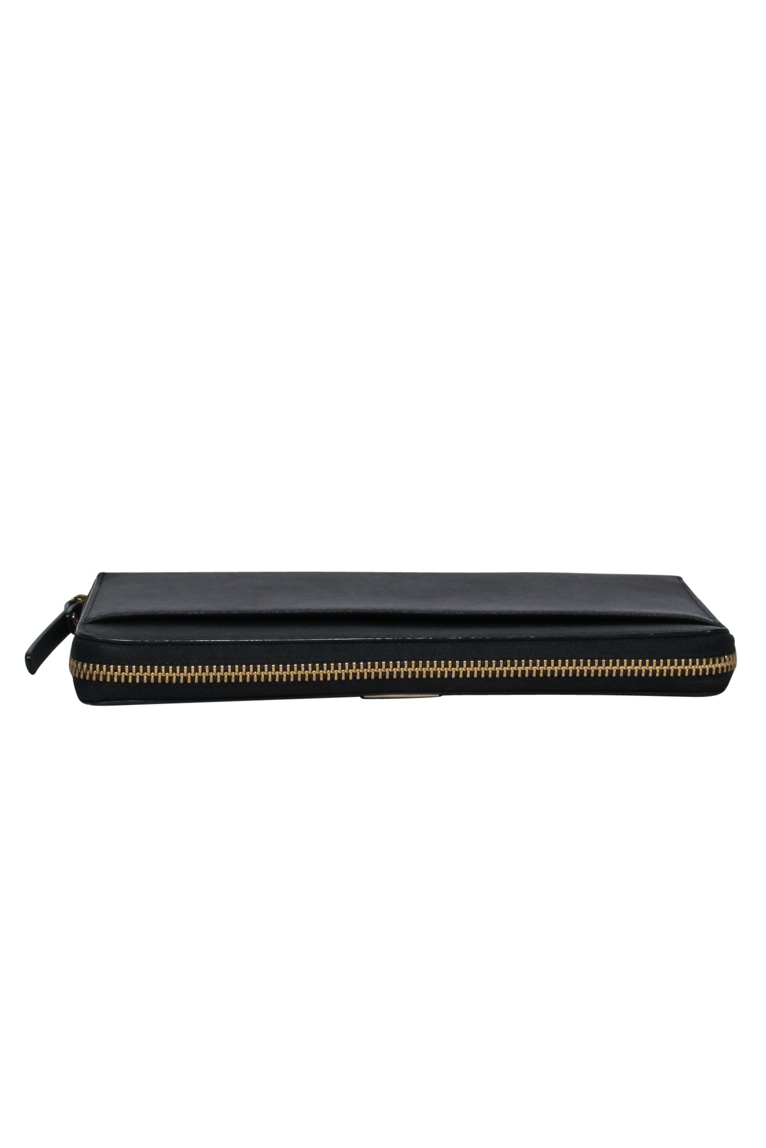 Kate Spade Luxury Black Leather Zip Wallet