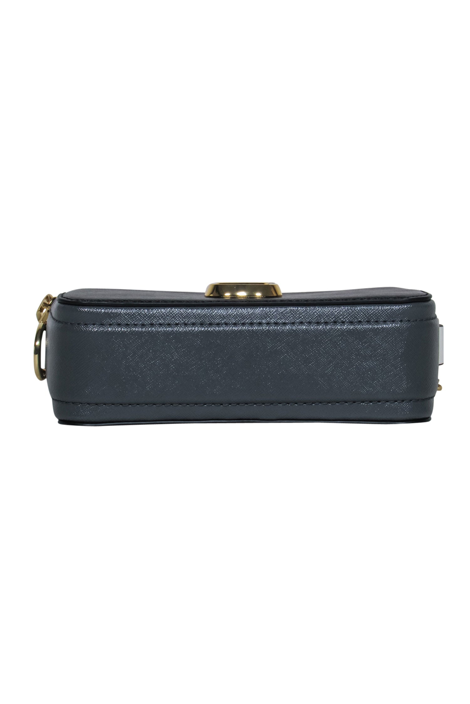 Marc Jacobs - Stunning Black, Pink & Gold Colorblock Snapshot Crossbody Bag