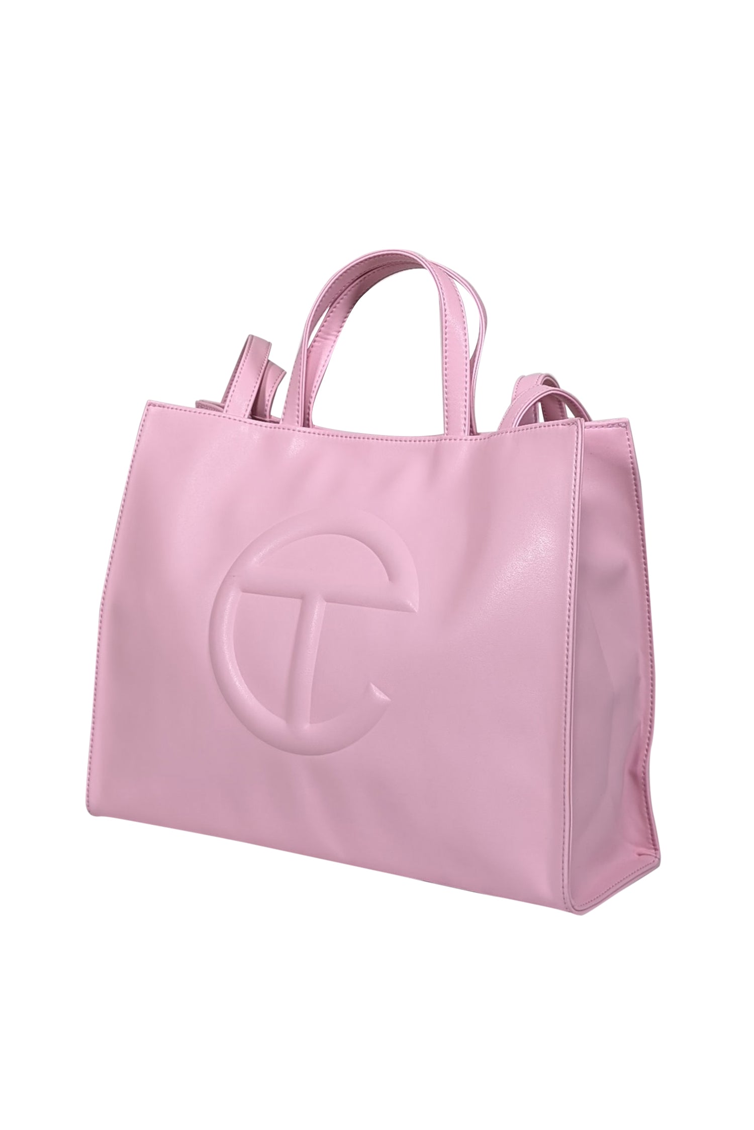 Telfar Bubblegum Pink Medium Shopper Tote - The Ultimate Summer Accessory