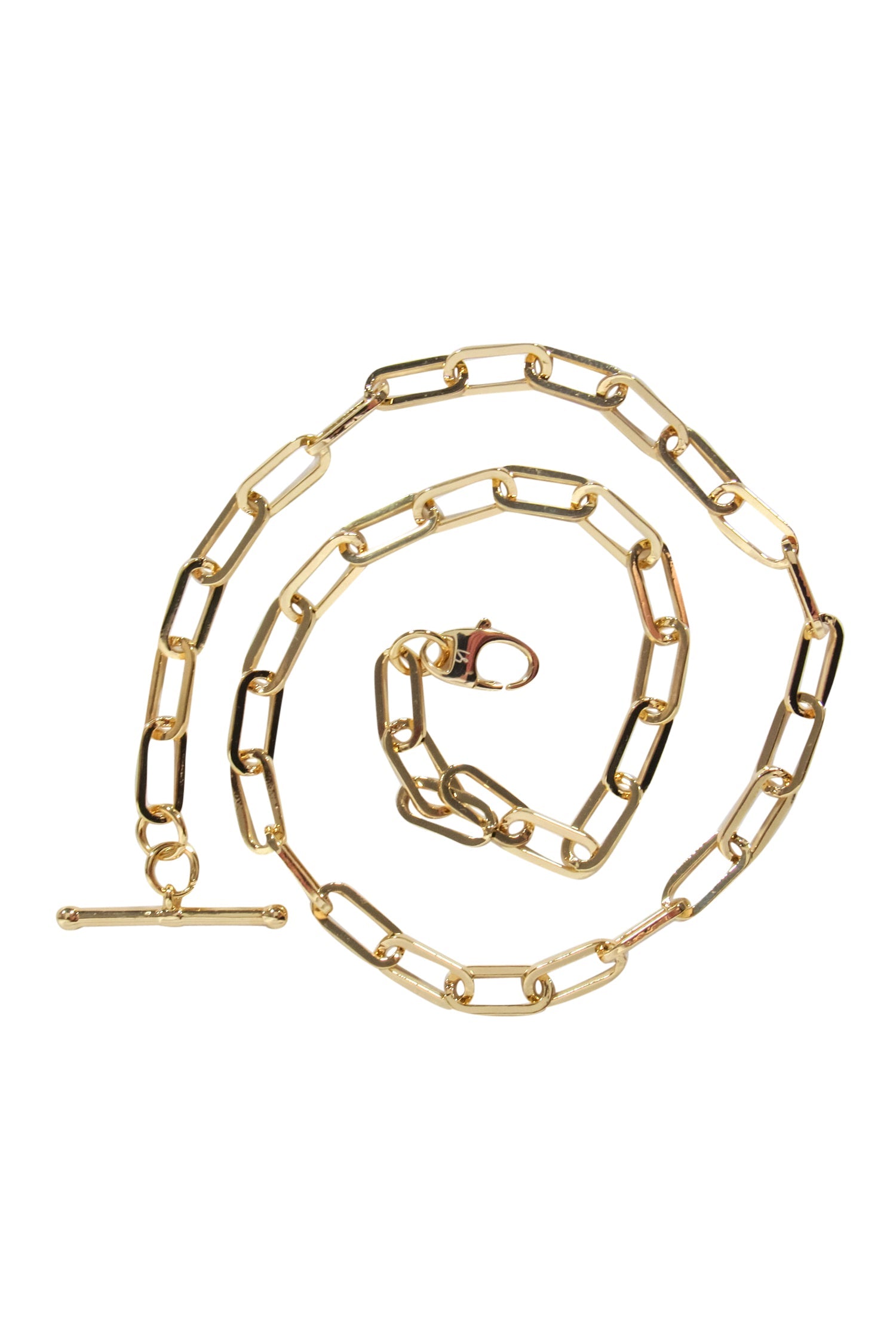 Loren Stewart's Stunning Gold Plated Double Wrap Toggle Bracelet