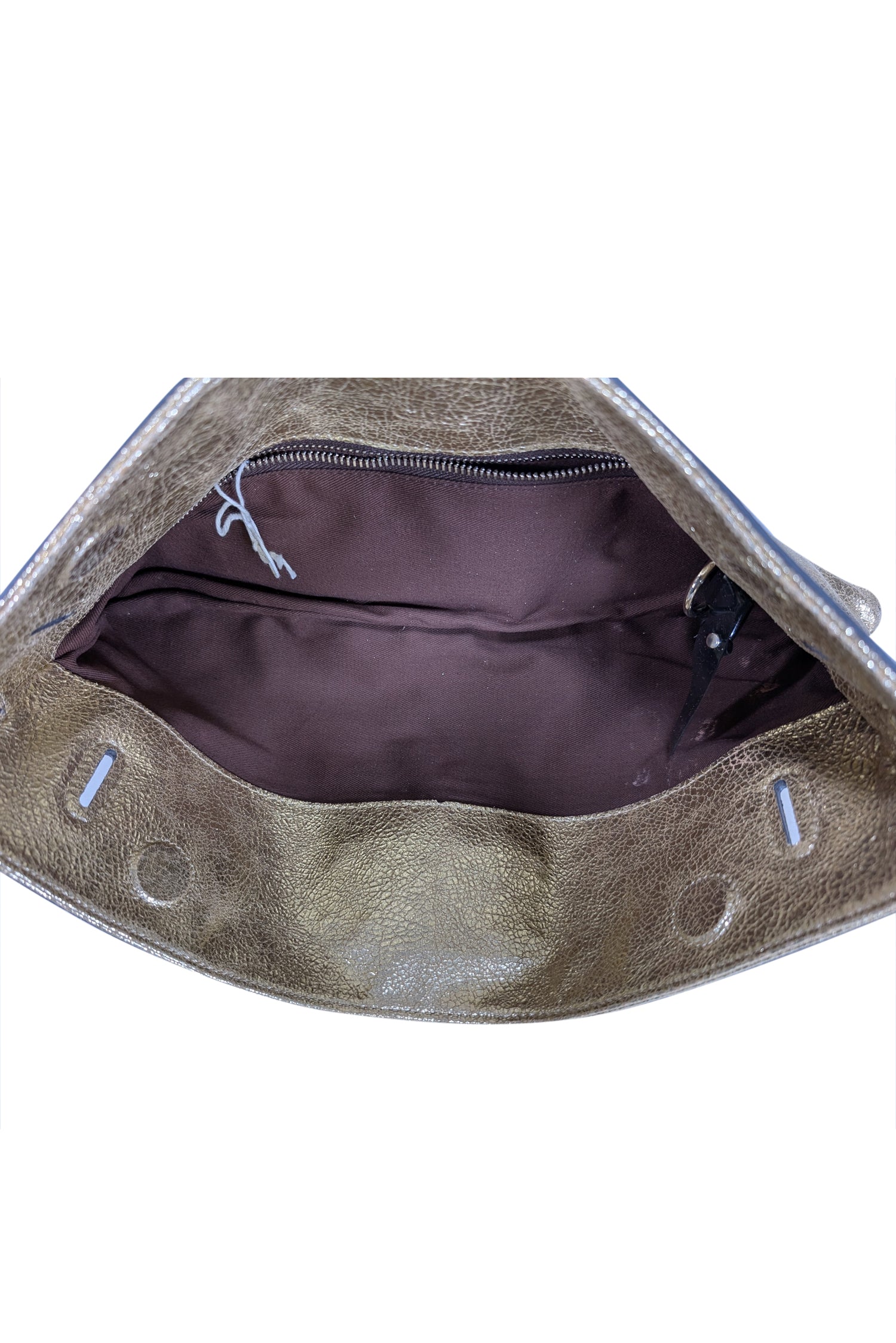 Chloe Gold Metallic Leather Long Clutch: A Glamorous Accessory