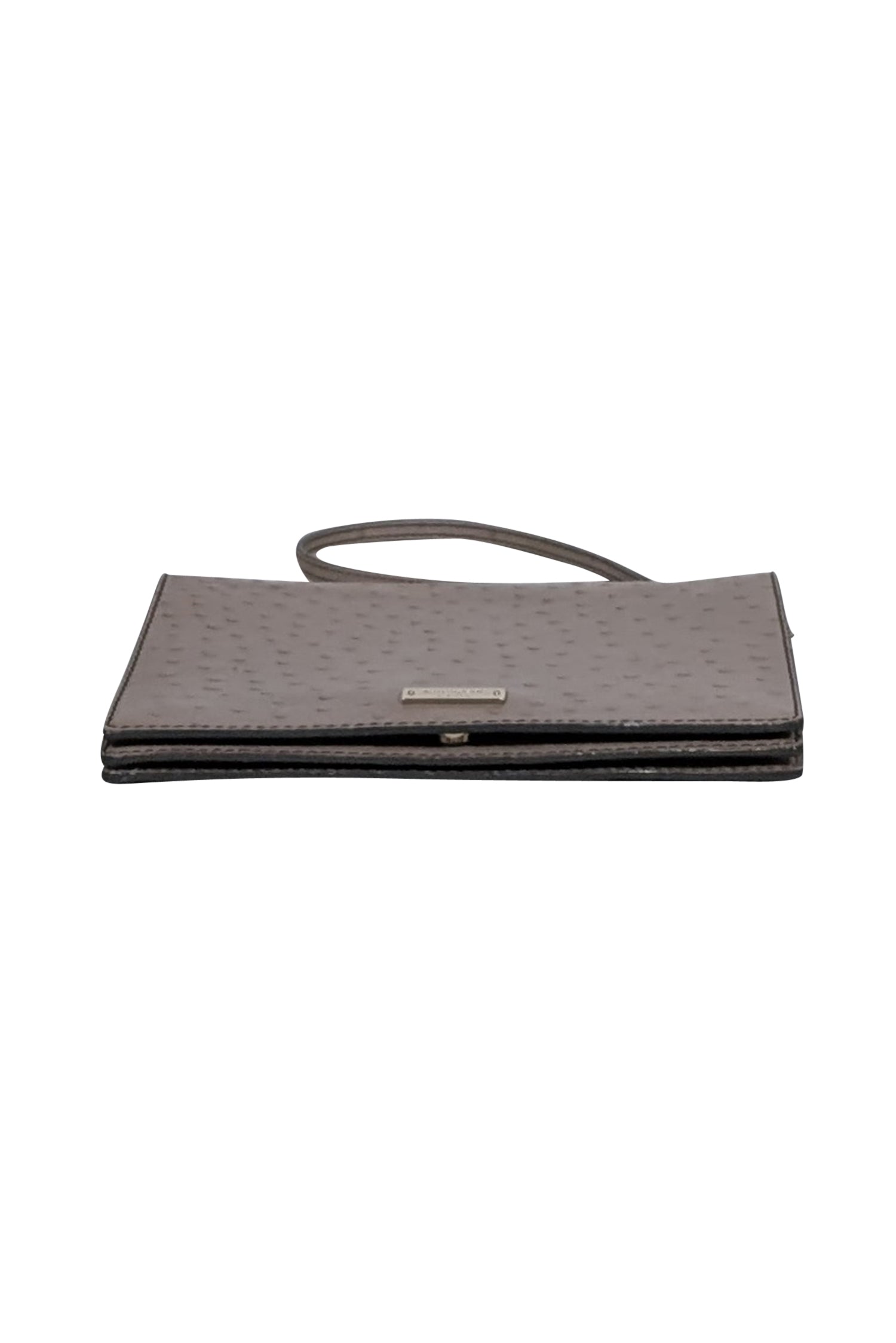Kate Spade Taupe Textured Leather Shoulder Bag - Chic and Eye - Catching