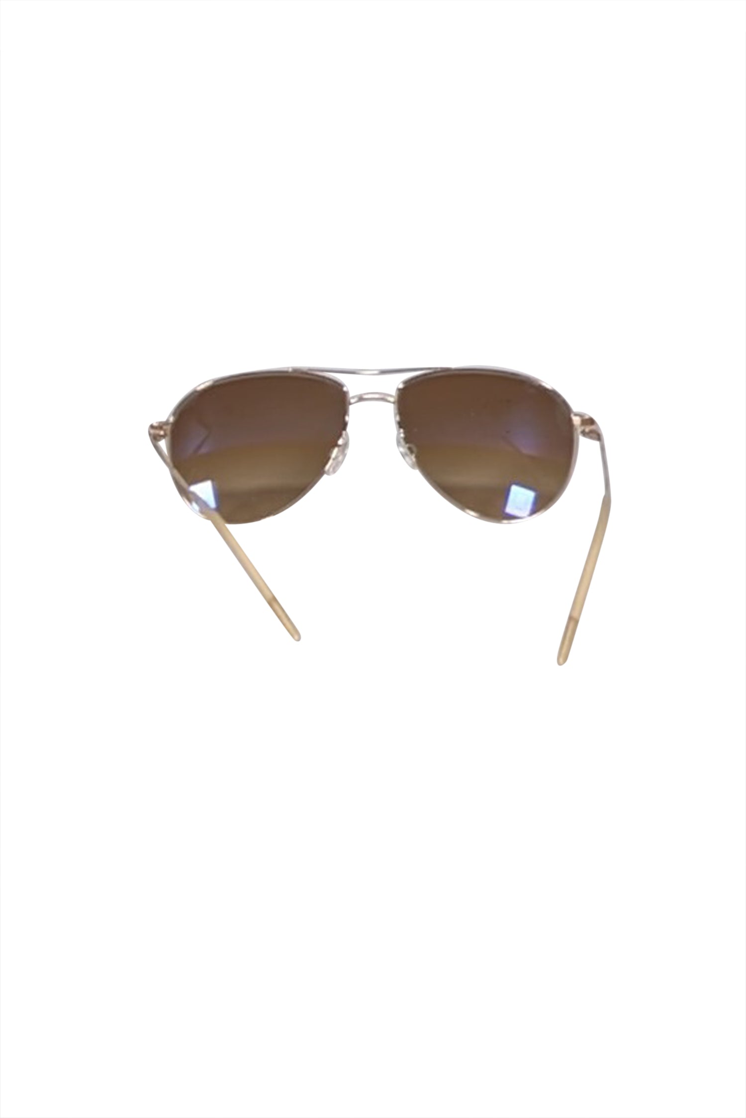 Oliver Peoples Benedict Gold Aviator Sunglasses with Tan Lenses - A Timeless Style Essential