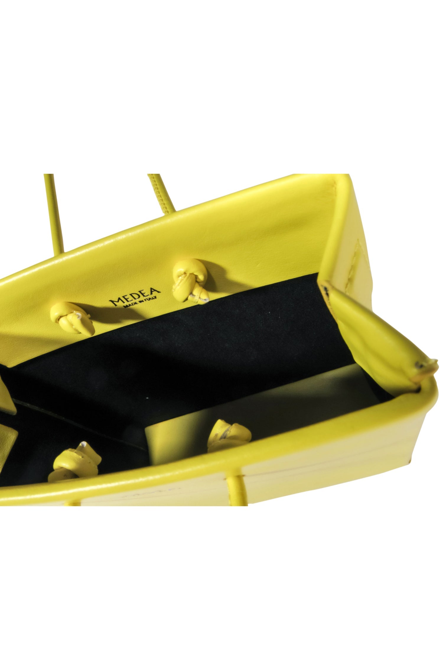 Medea Yellow Mini Shoulder Purse - A Colorful Fashion Statement