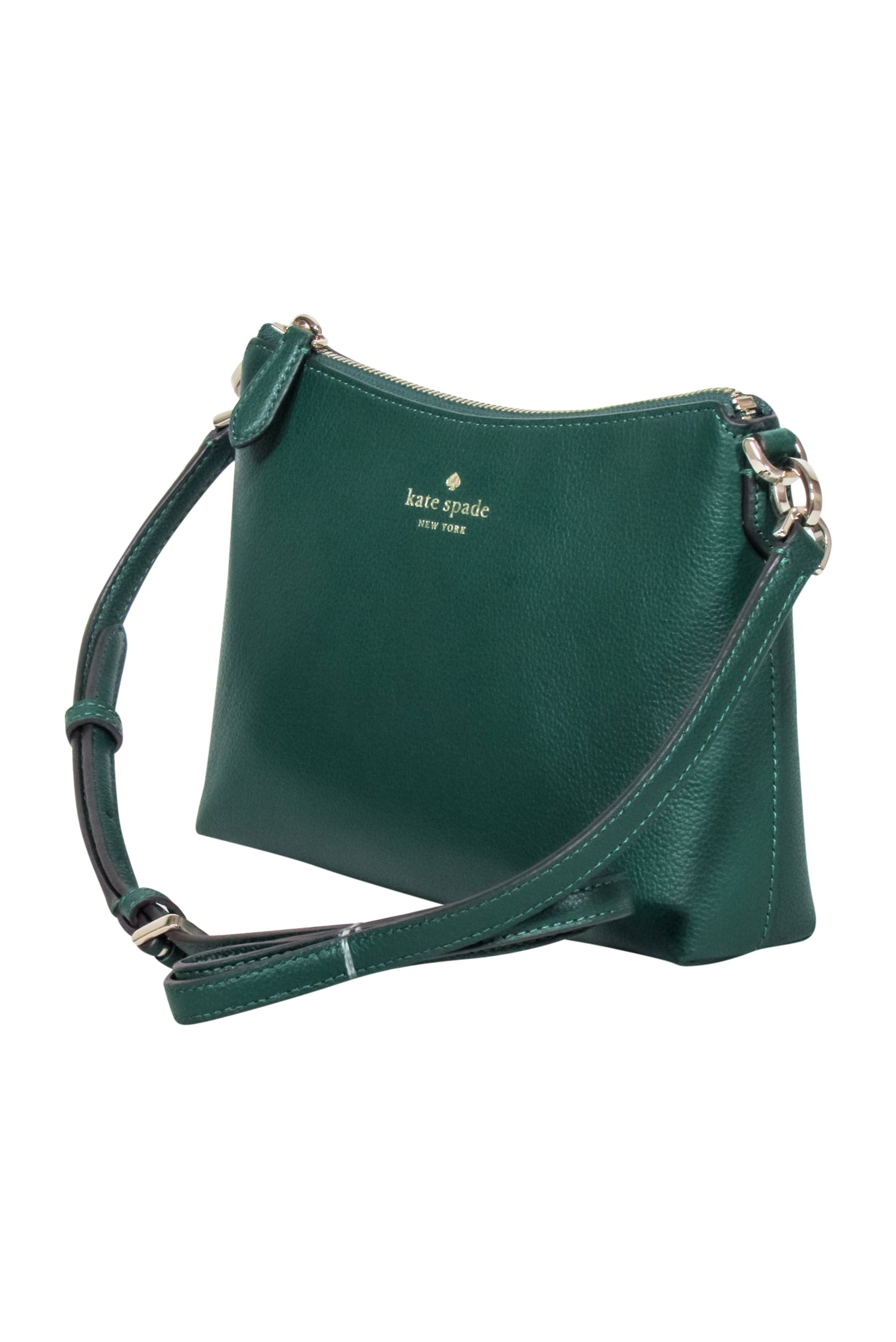 Kate Spade Emerald Green Pebbled Leather Crossbody Bag - A Fashion Must-Have