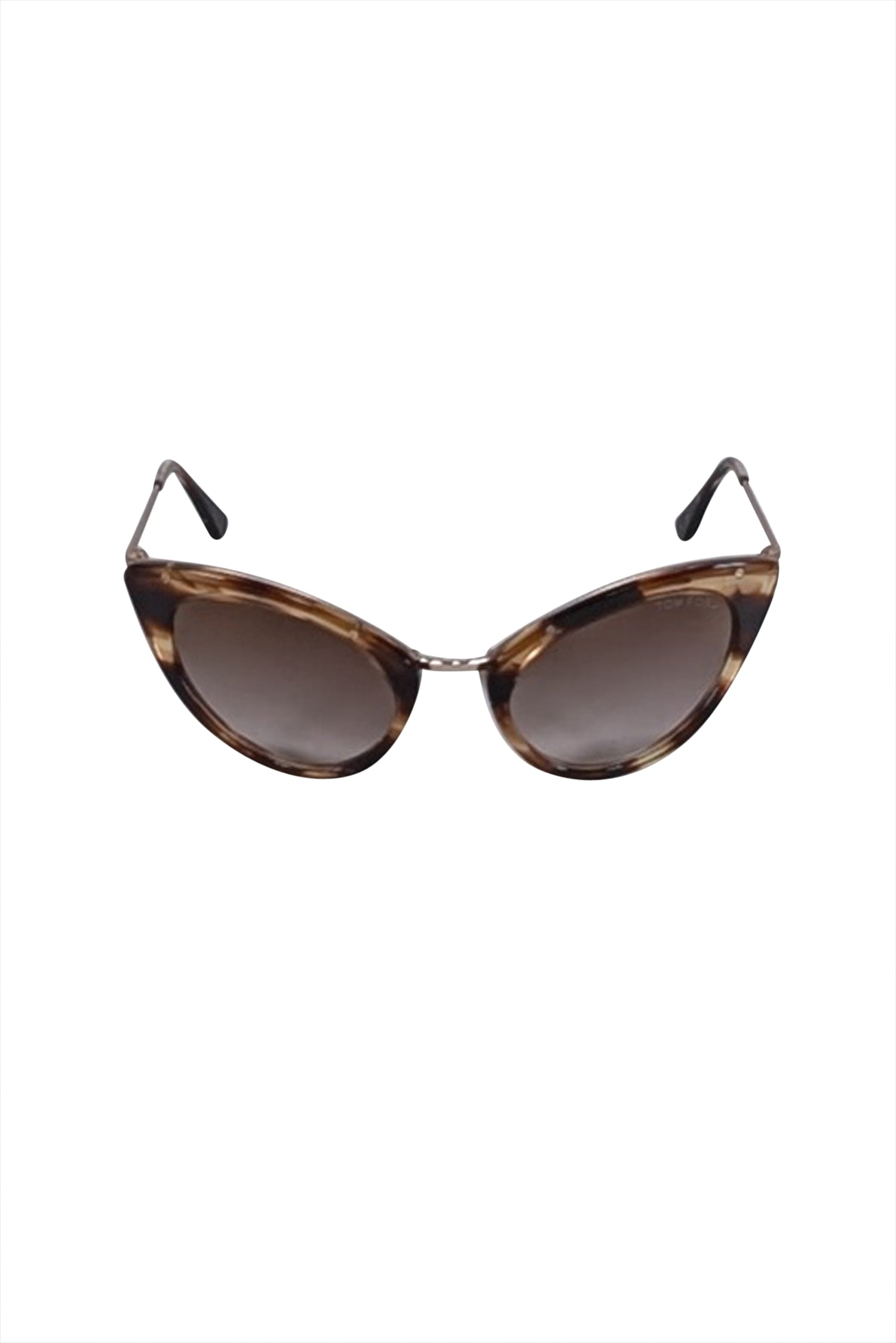 Tom Ford's Stunning Brown Tortoise Grace Cat Eye Sunglasses