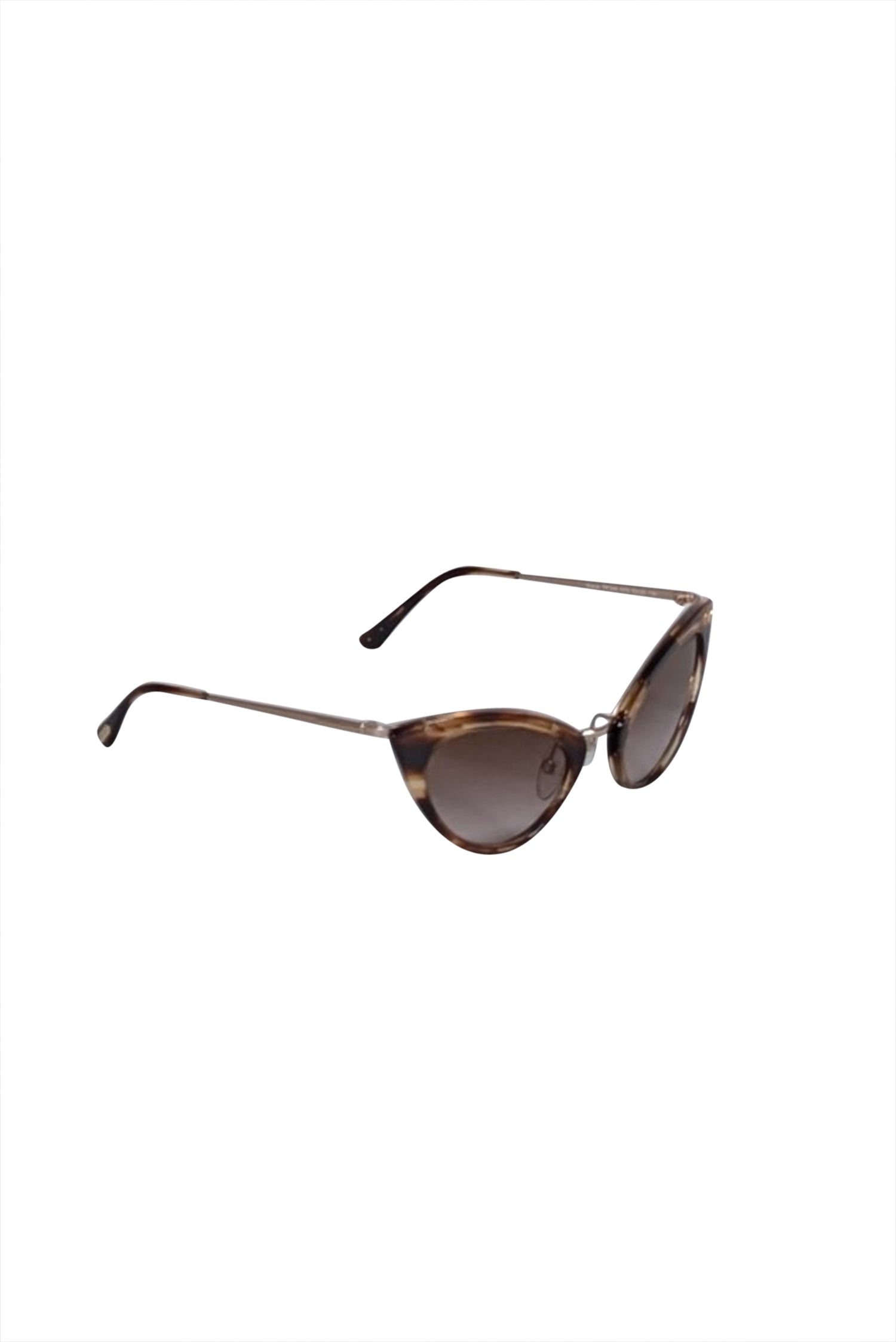 Tom Ford's Stunning Brown Tortoise Grace Cat Eye Sunglasses