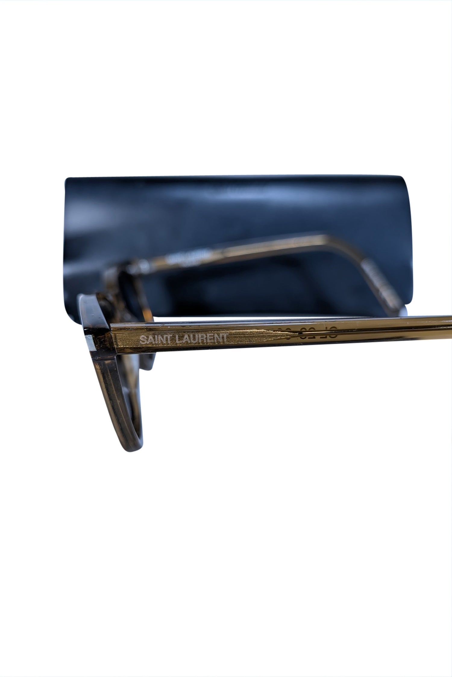 Yves Saint Laurent - Stylish Brown Translucent Sunglasses