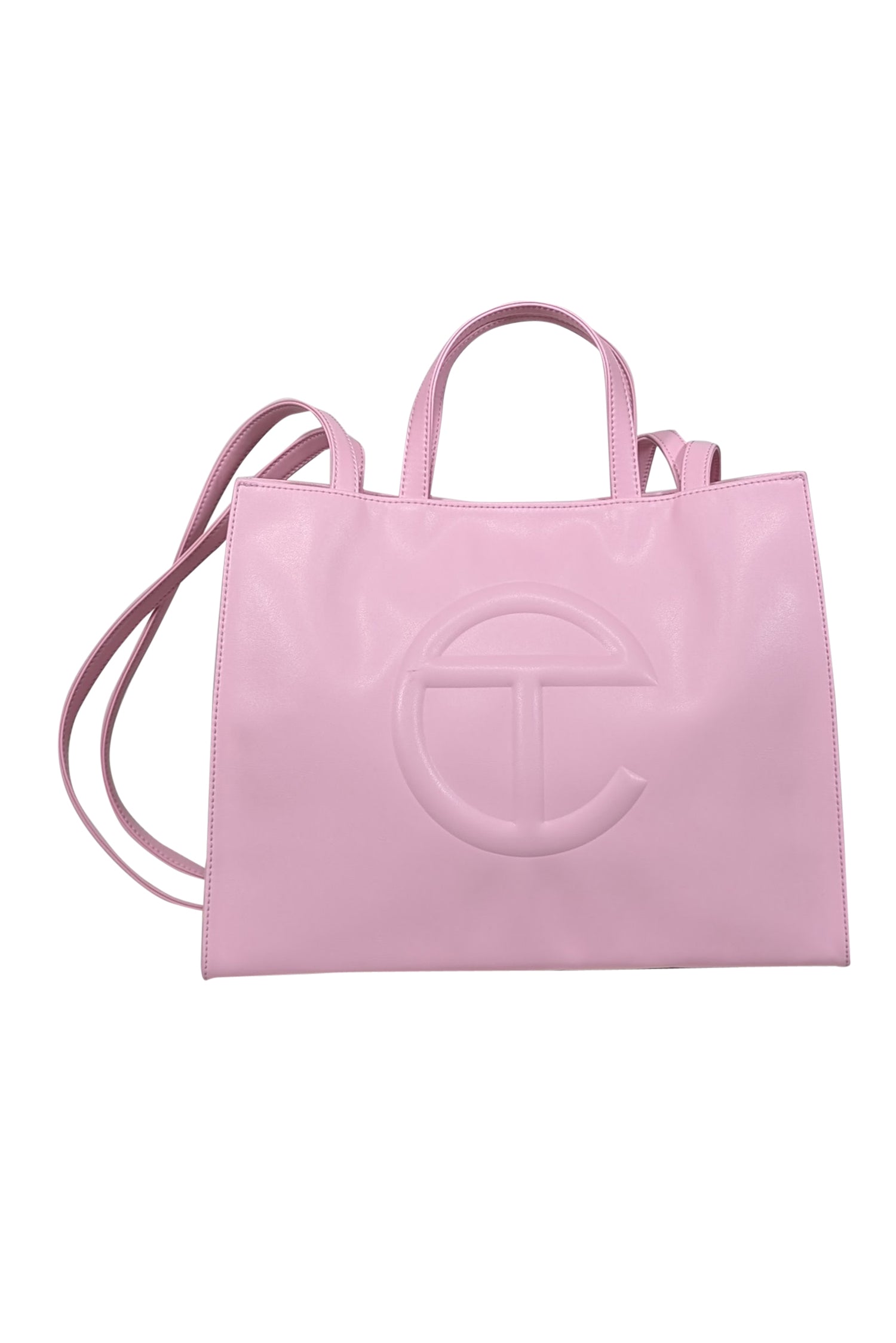 Telfar Bubblegum Pink Medium Shopper Tote - The Ultimate Summer Accessory