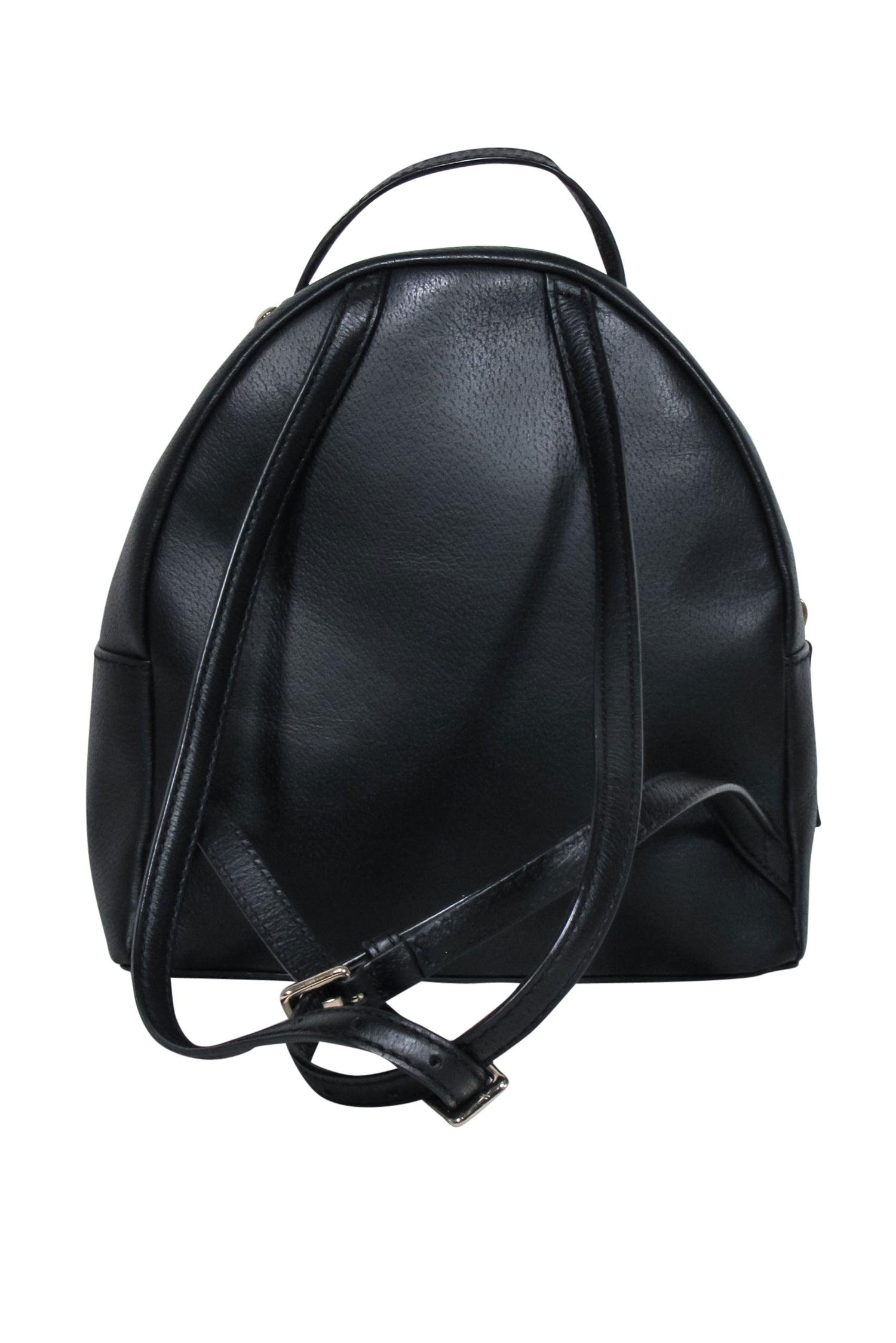 Kate Spade's Stylish Black Leather Backpack