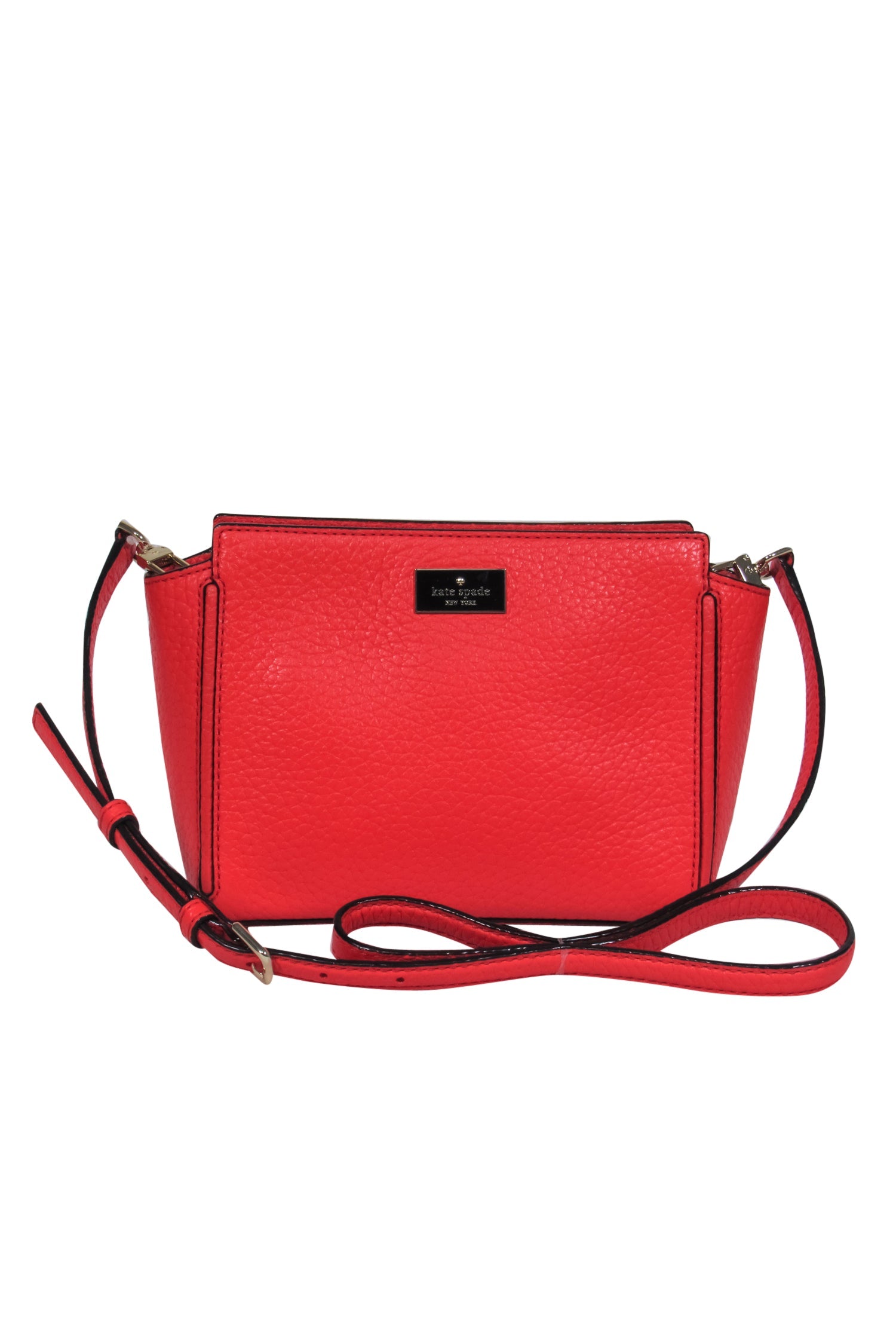 Kate Spade - Stunning Red Pebbled Leather Crossbody Bag