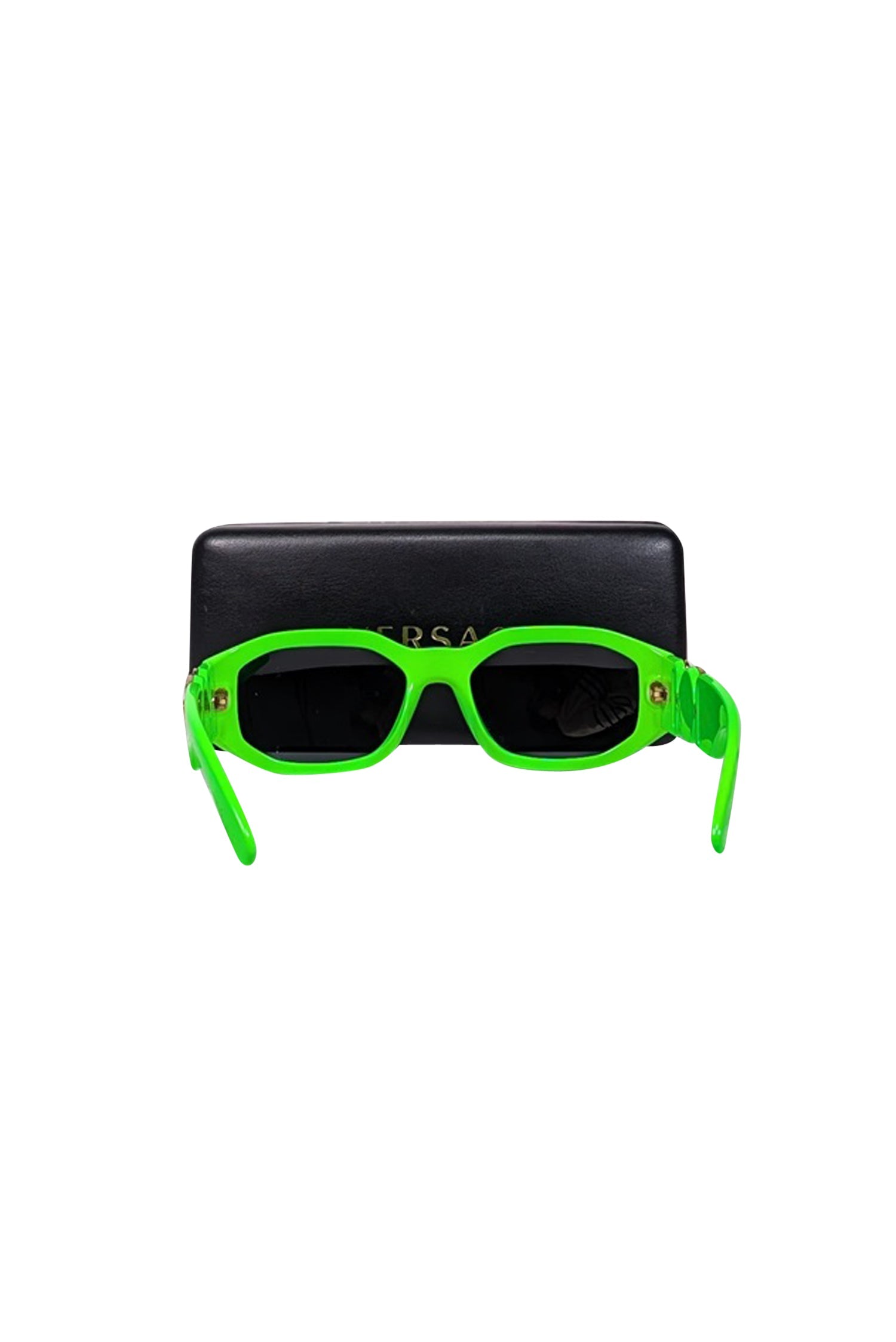 Versace Neon Green Fashion Statement Sunglasses