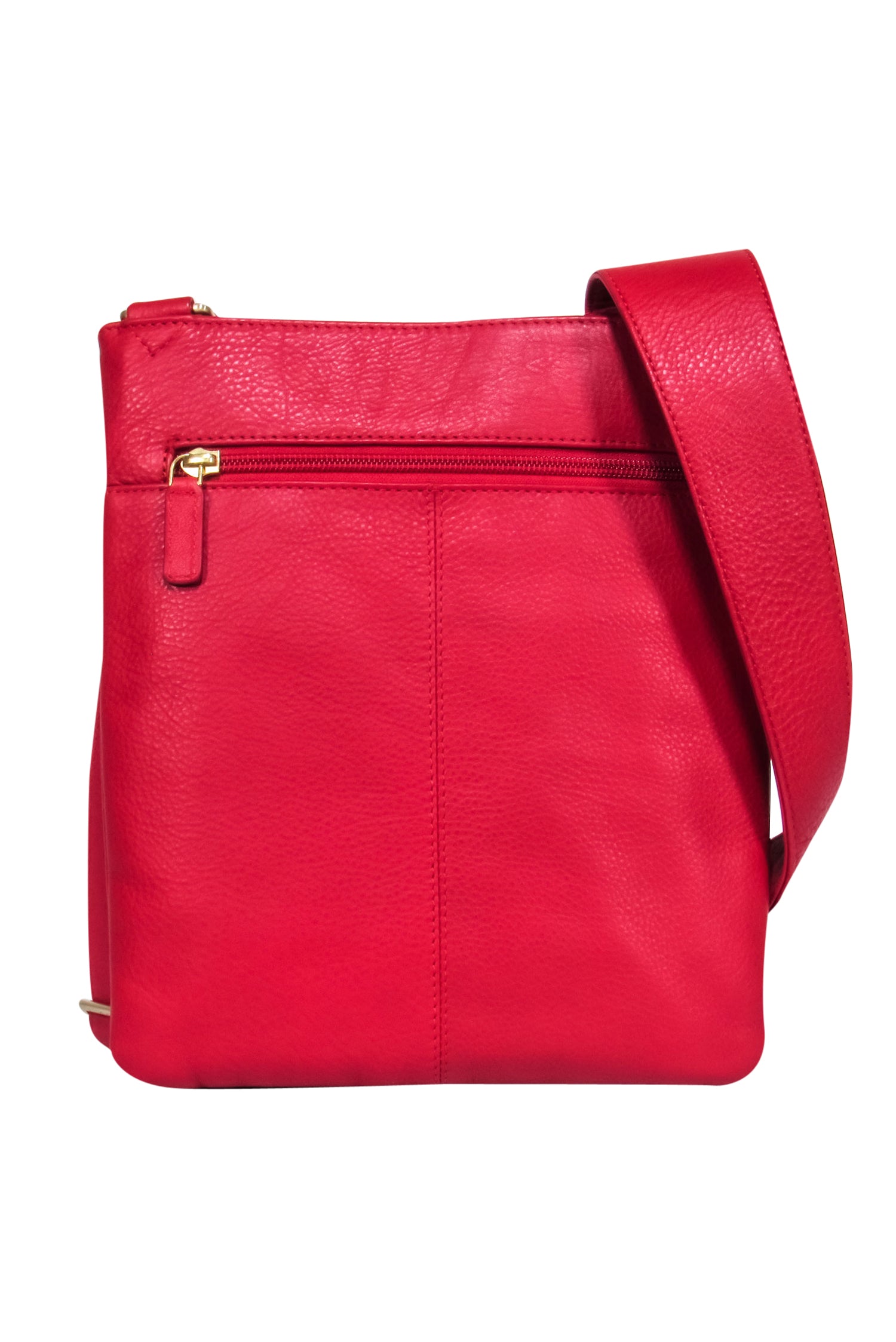 Radley London - Stunning Red Leather Shoulder Bag with Adorable Dog Logo Charm