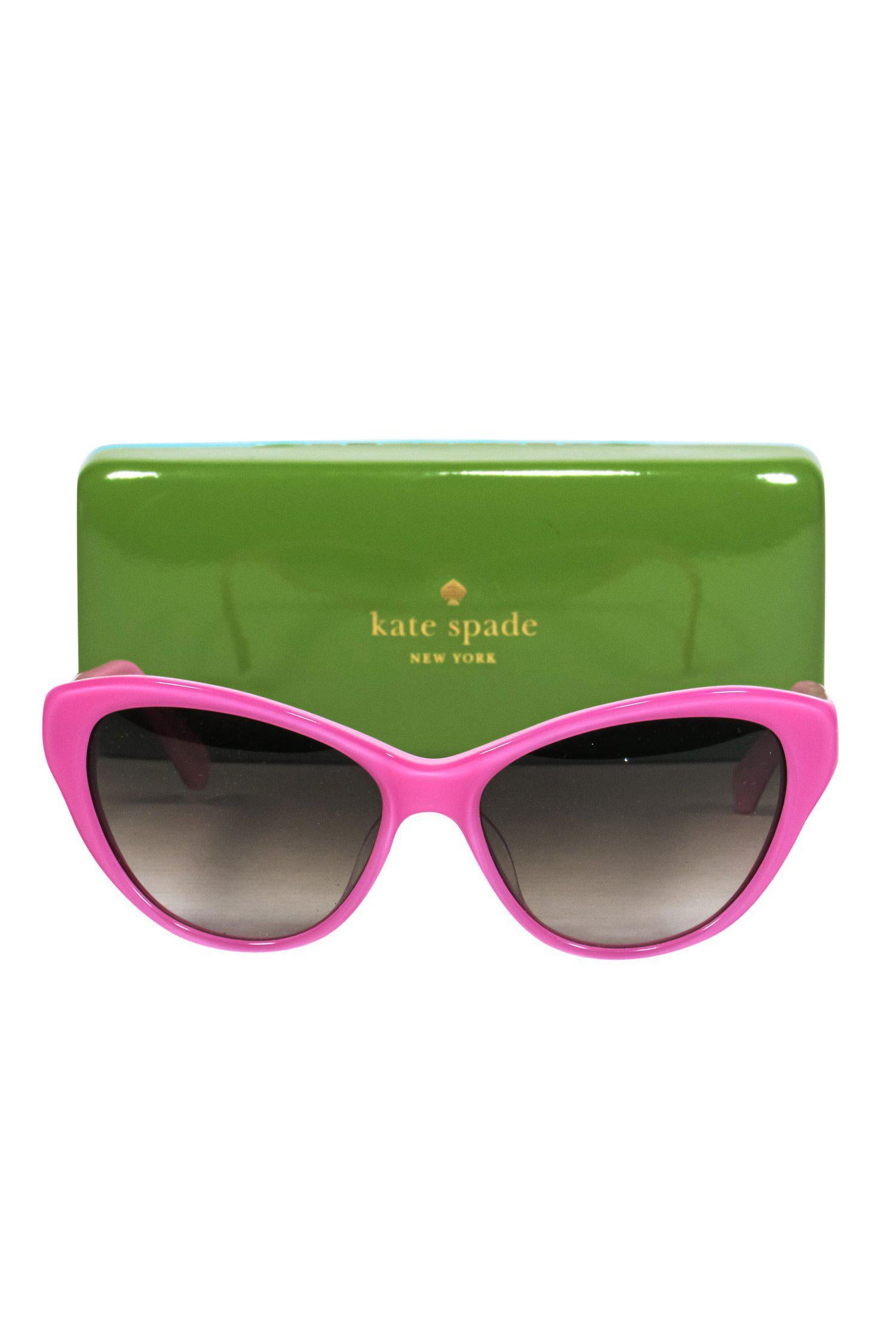 Kate Spade Bubblegum Pink Cat Eye Sunglasses: A Summer Must-Have!