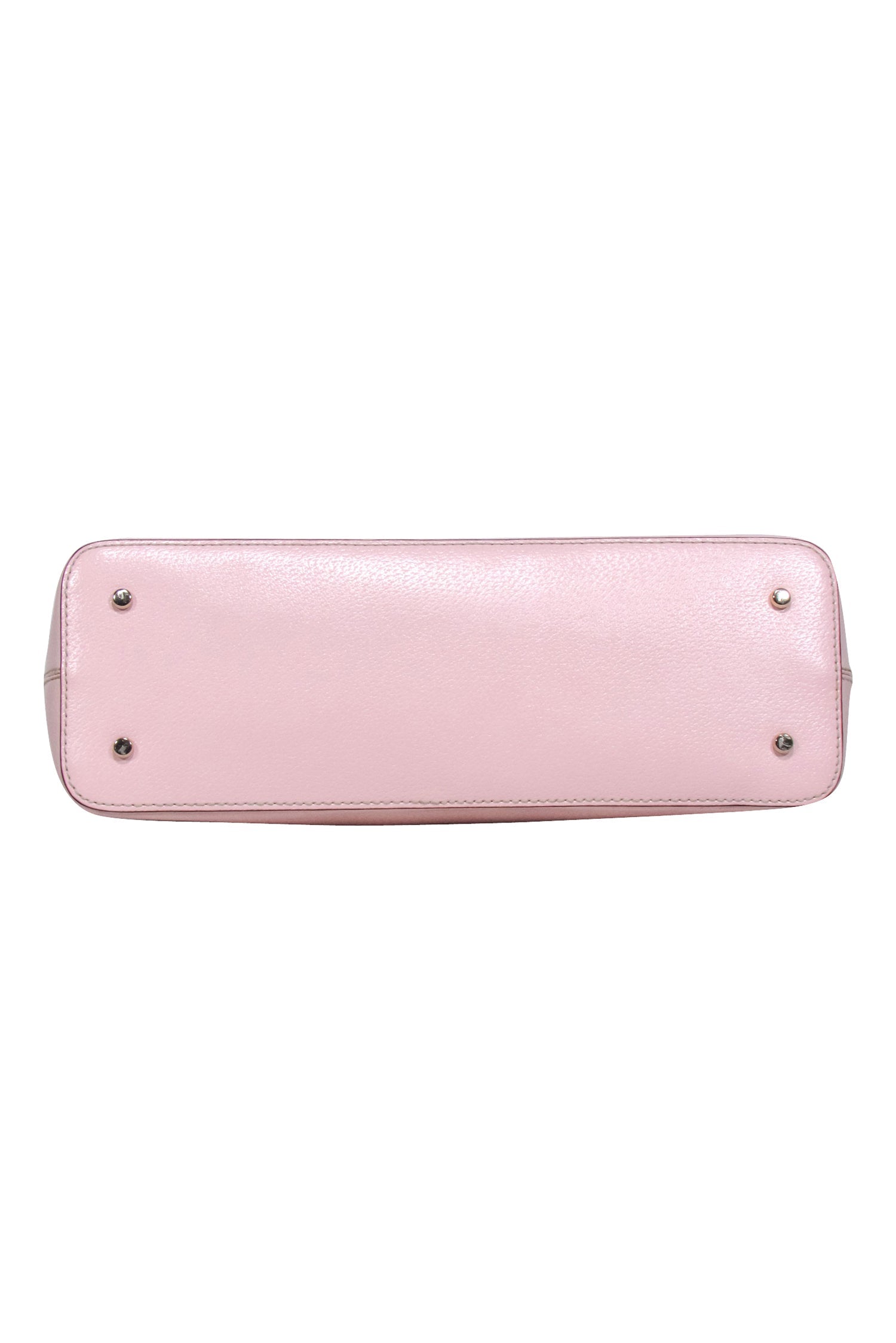 Kate Spade Light Pink Leather Bowler Bag: A Feminine Office Essential