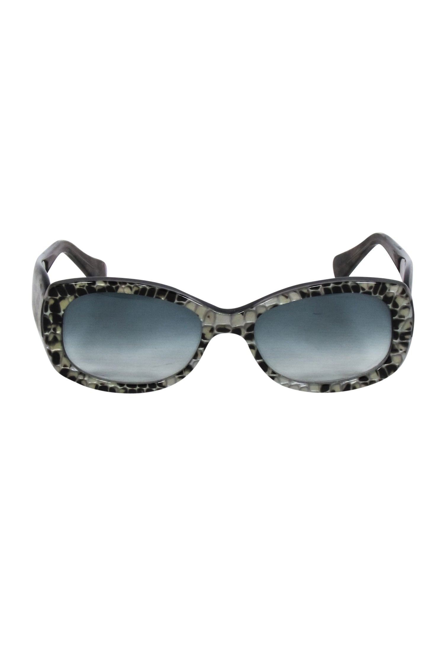Jean Lafont - Stunning Grey & Black Print Sunglasses