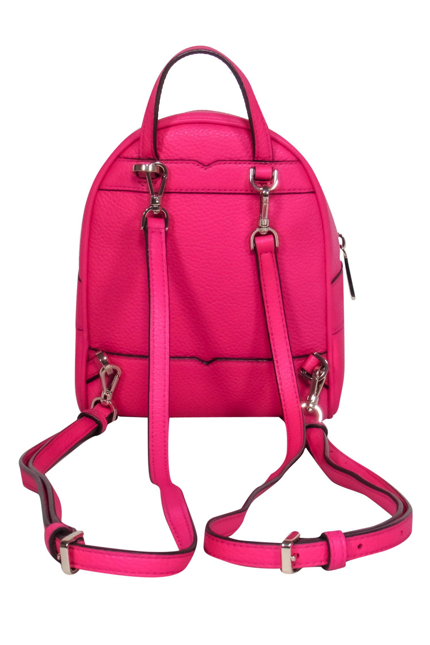Kate Spade Fuchsia Textured Leather Mini Backpack - A Fashion Must-Have