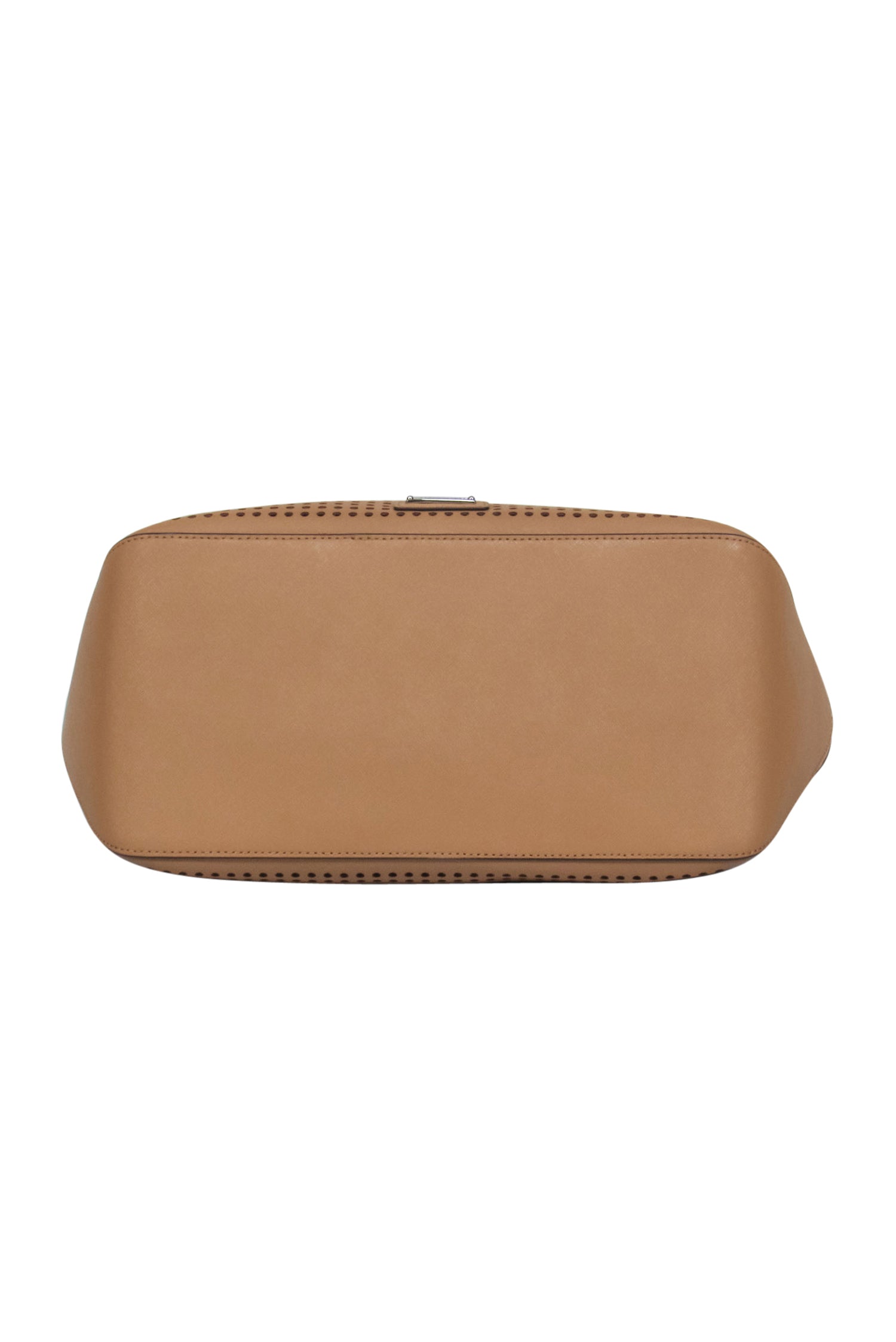 Rebecca Minkoff Tan Laser - Holed Tote Bag: Perfect for Summer!